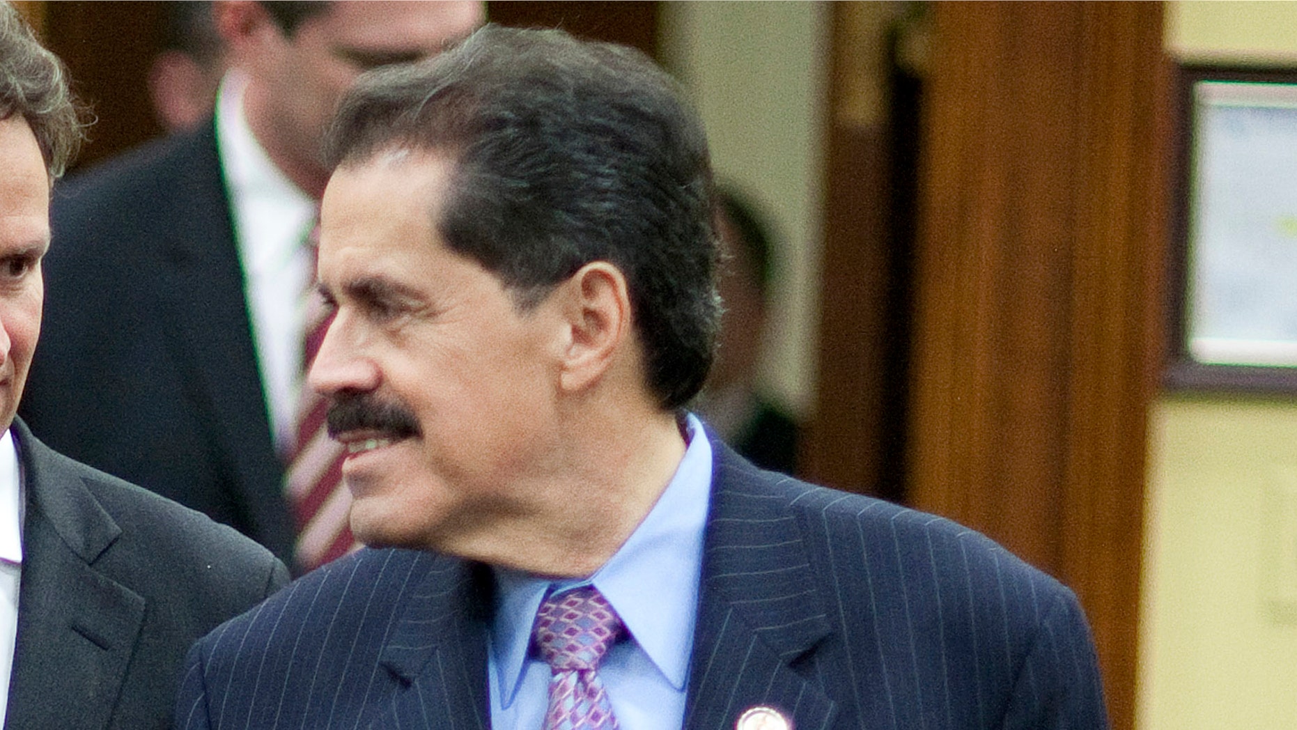 FILE: March 16, 2011: Rep. Jose E. Serrano, D-N.Y., before testifying on Capitol Hill in Washington, D.C.