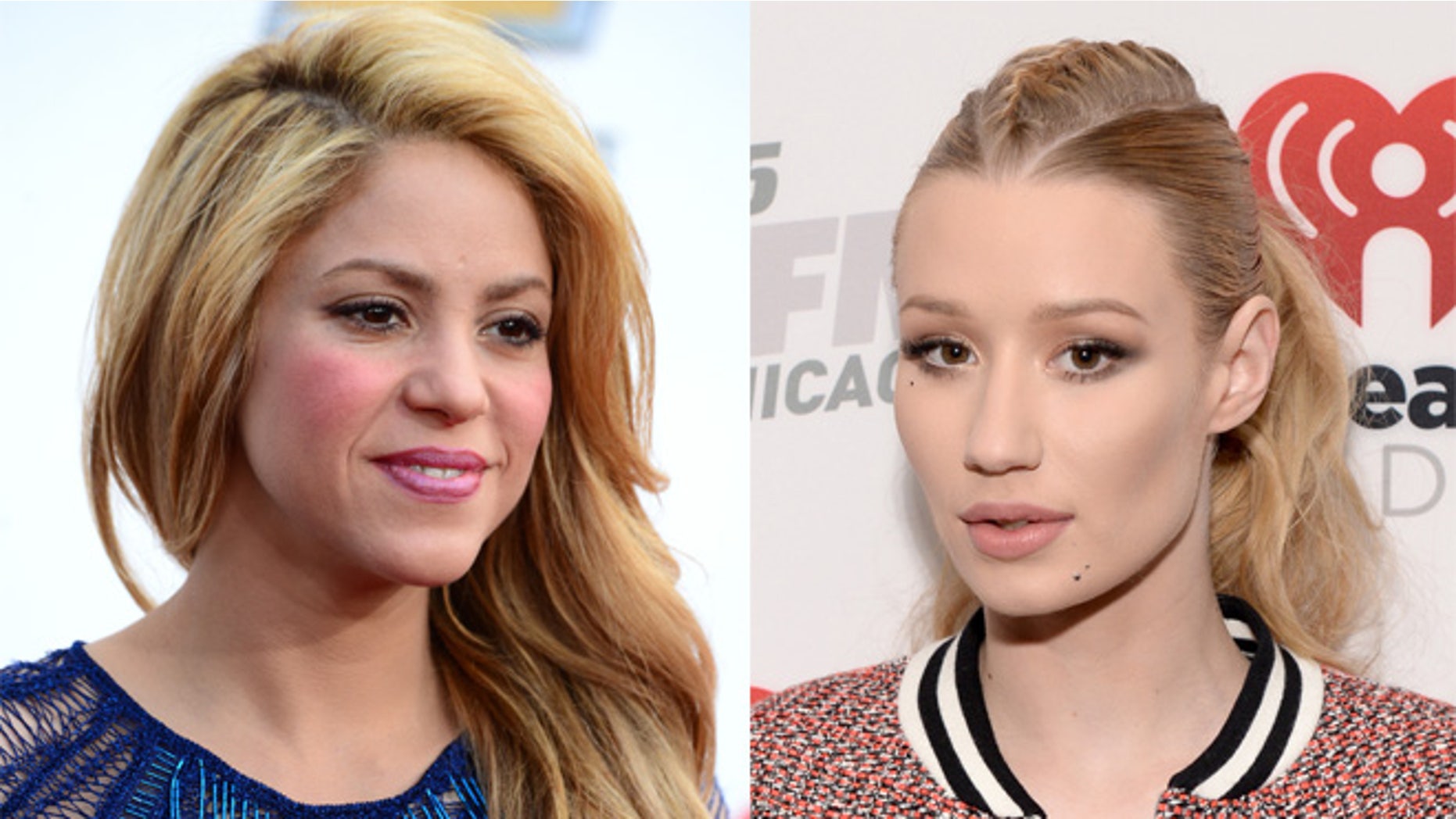 Shakira (left) and Azalea. (Photos: Getty Images)
