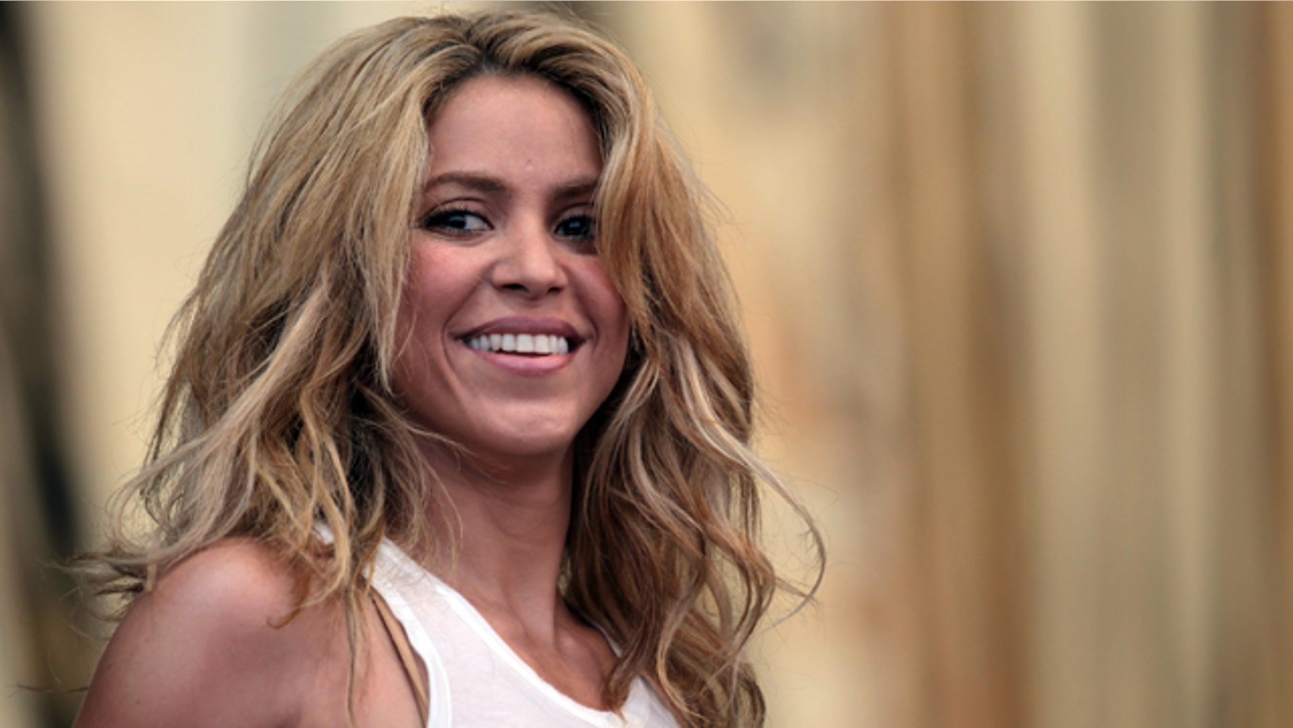 June 26, 2010: Shakira performs on the Pyramid Stage at the 2010 40th Glastonbury Festival at Worthy Farm, Pilton in Glastonbury, England.