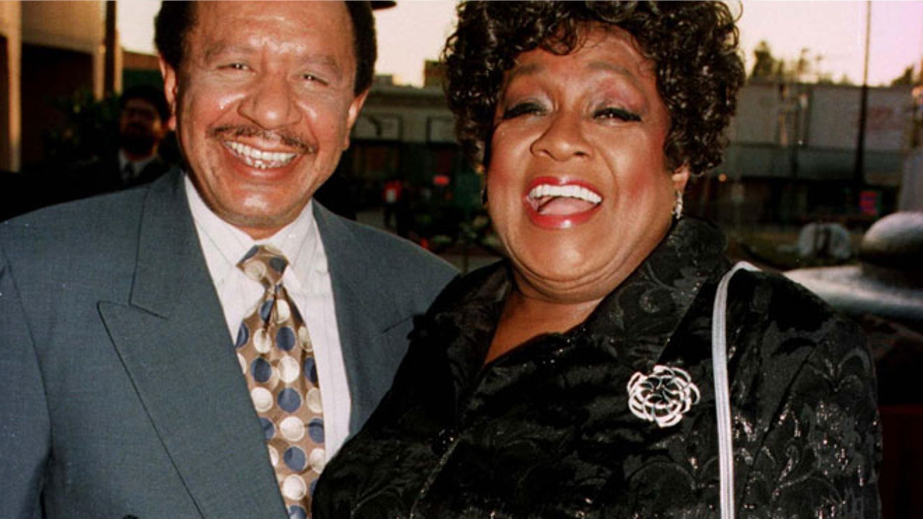 Sherman Hemsley and his late "Jeffersons" co-star, Isabel Sanford.