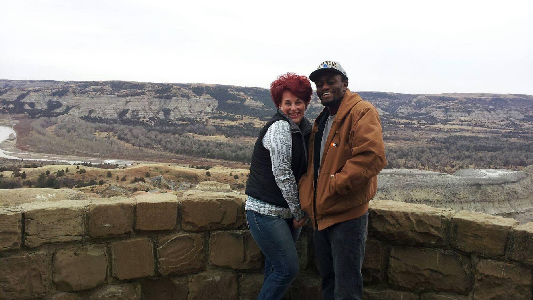 Sherri Knapp and her husband Elijah Moyo will spend the holidays together for the first time in nearly three years as they continue to build a new and prosperous life in the Bakken region of North Dakota.