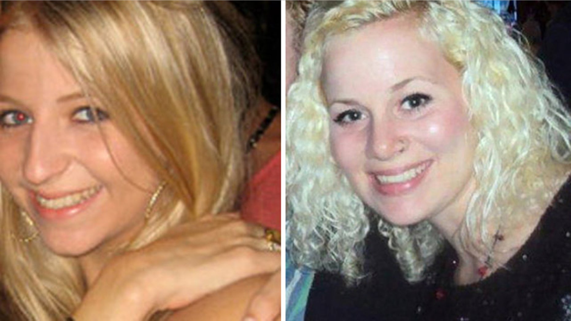 FILE: This photo shows Lauren Spierer, left, and Mickey Shunick.