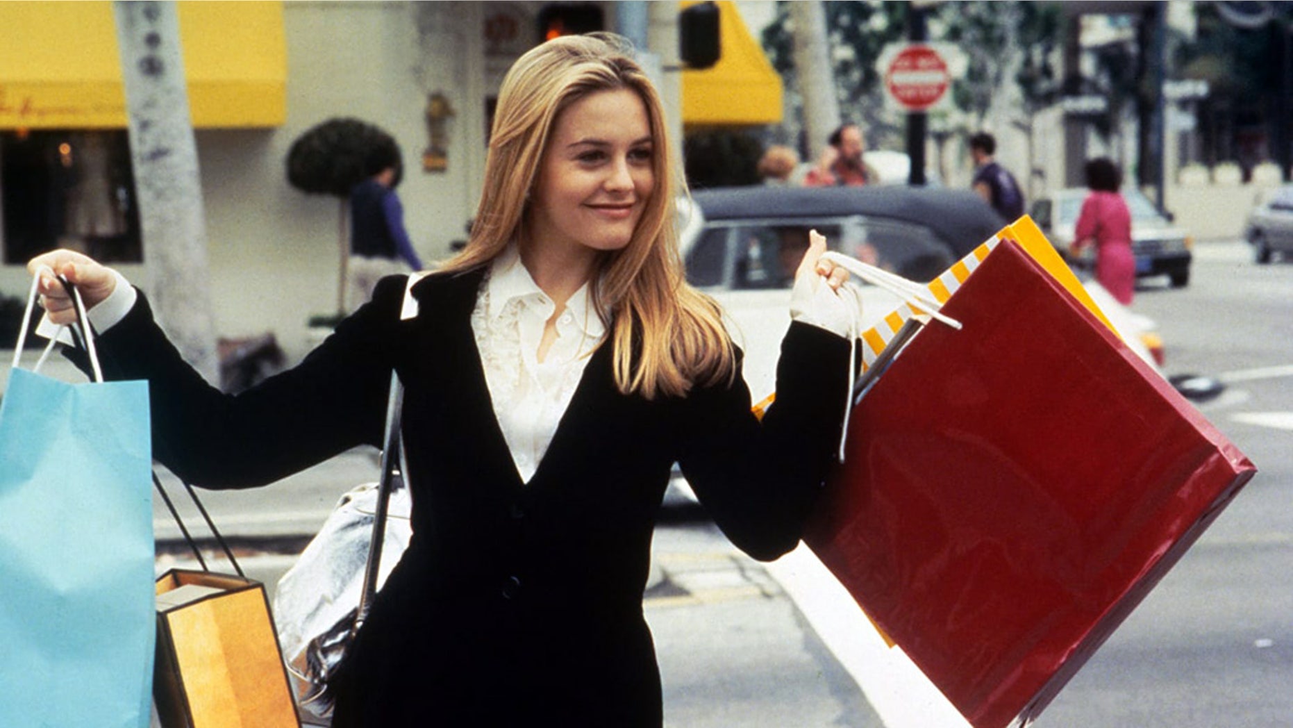 Alicia Silverstone as Cher Horowitz in the 1995 movie "Clueless."