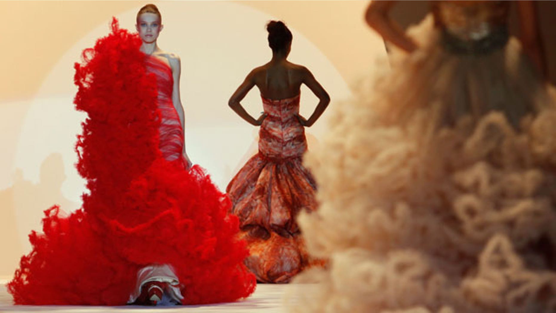 Sept. 9: Christian Siriano debuted his Spring 2011 collection at New York Fashion Week Thursday.
