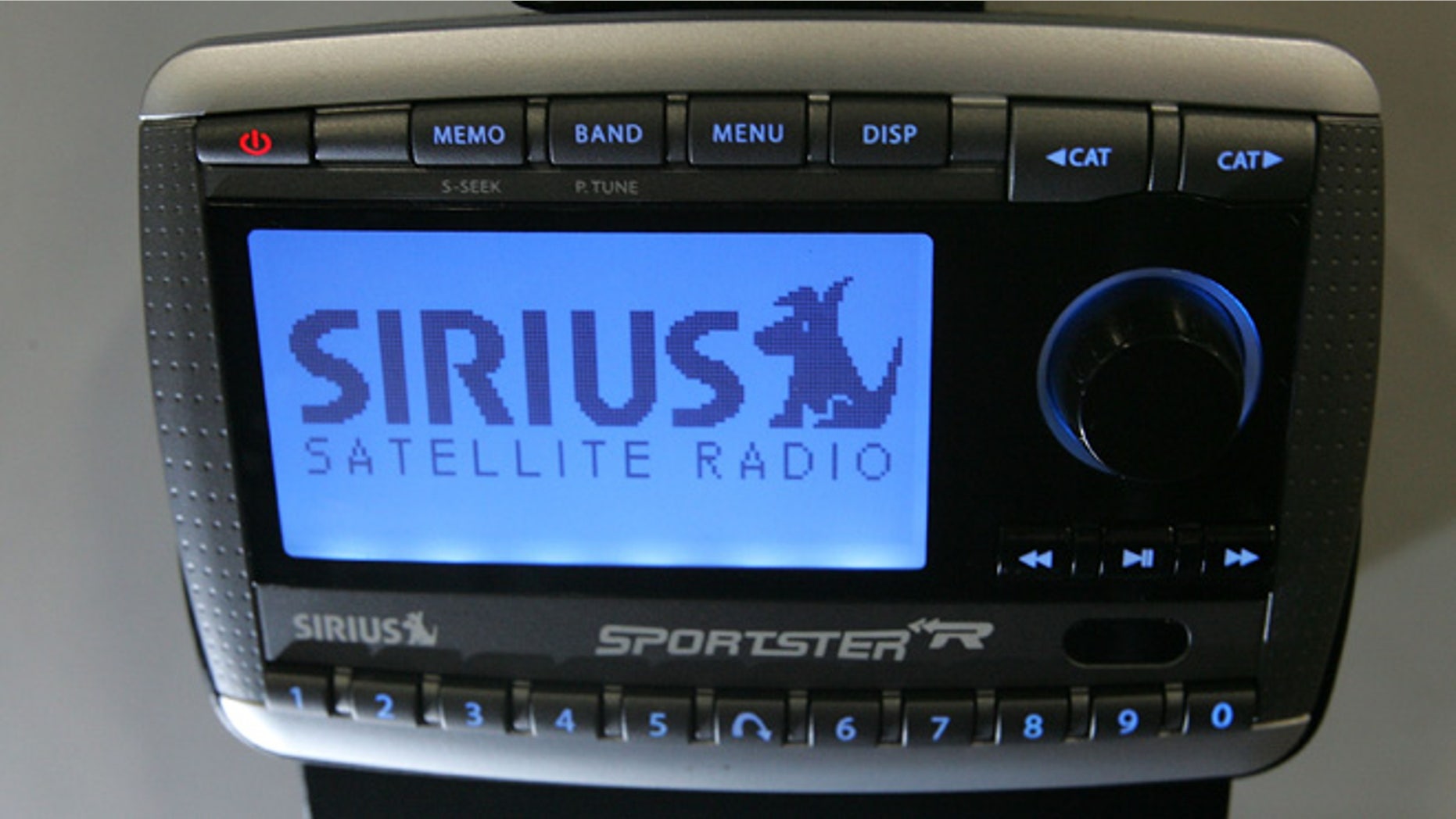 SAN FRANCISCO - DECEMBER 15: A Sirius satellite radio is displayed at a Best Buy store December 15, 2005 in San Francisco, California. Sirius is hoping that the January 2006 debut of Howard Stern will boost its sales and subscriptions as it tries to compete with XM radio, which has a 70% market share in satellite radio and continues to sign up more customers. (Photo by Justin Sullivan/Getty Images)