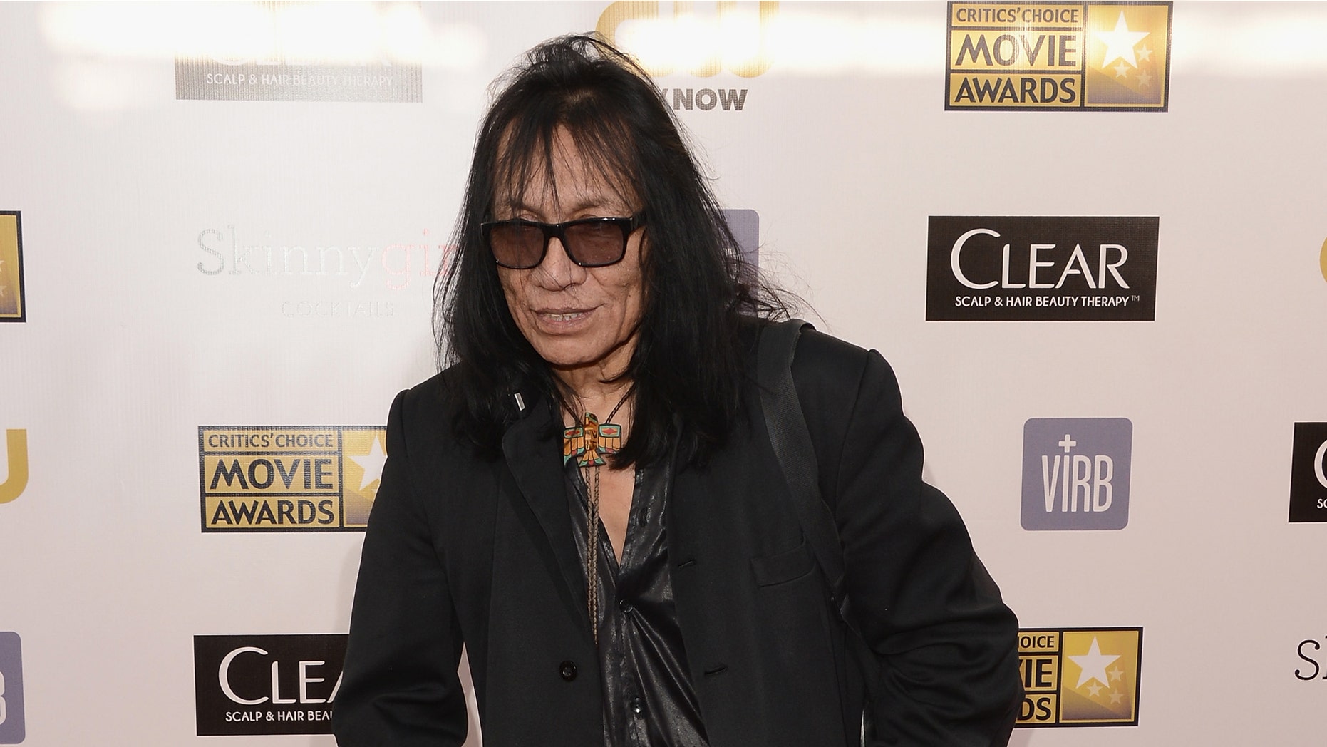 SANTA MONICA, CA - JANUARY 10: Musician Sixto Rodriguez arrives at the 18th Annual Critics' Choice Movie Awards held at Barker Hangar on January 10, 2013 in Santa Monica, California. (Photo by Jason Merritt/Getty Images)