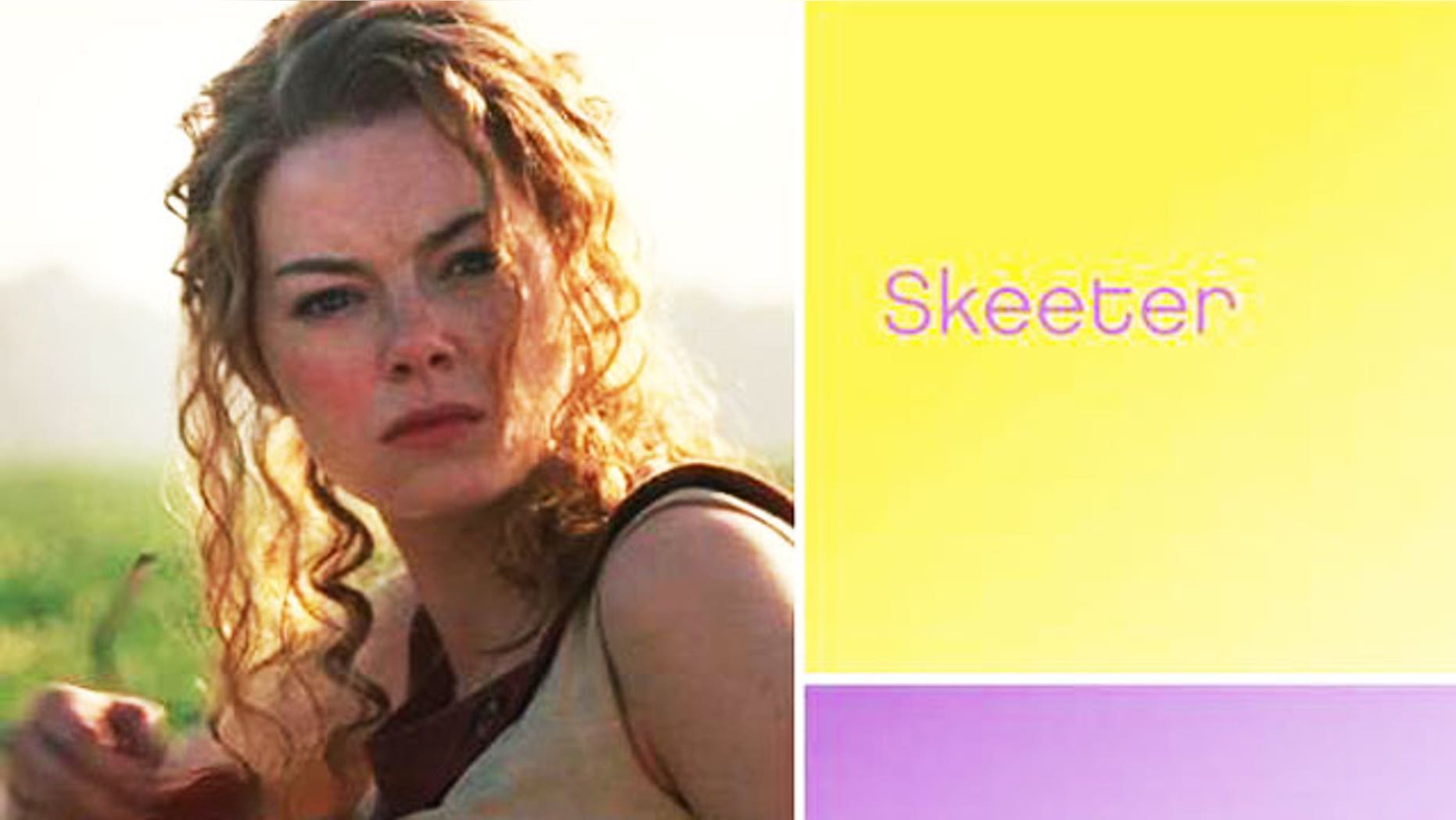 Emma Stone as "Skeeter" in "The Help."