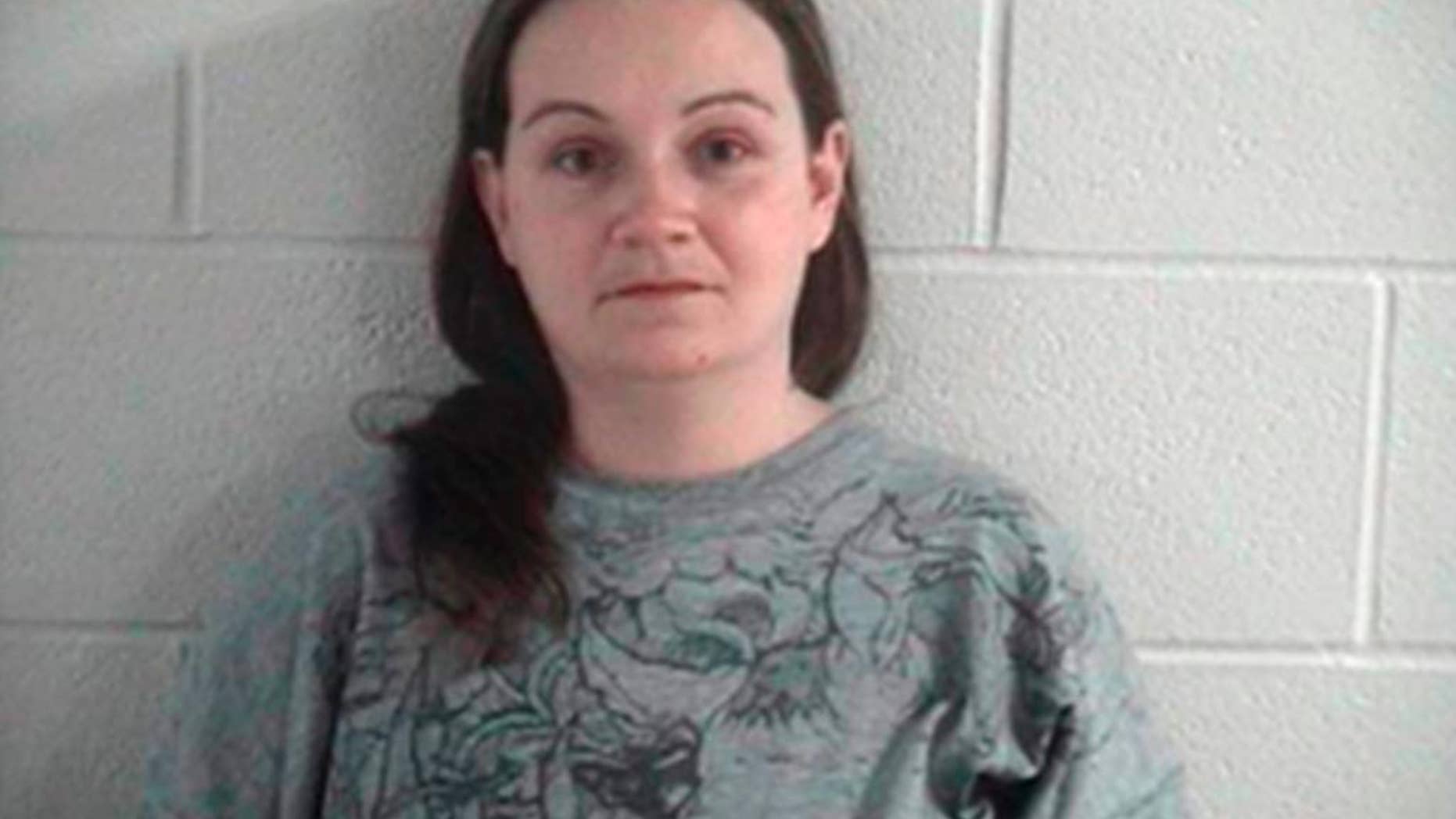 This undated photo released by the Ashland County Sheriff's Office shows Jessica L. Hunt. Hunt, one of two defendants accused of enslaving a mentally disabled woman for two years with her child denied on Wednesday, March 5, 2014, that she ever hurt the woman or locked her inside a filthy basement room. Hunt told jurors that tried to help the woman care for her daughter and blamed two others who already pleaded guilty and testified against her and her boyfriend. (AP Photo/Ashland County Sheriffs Office,File)