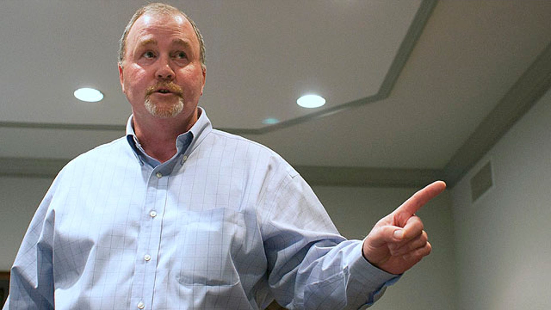 Sept. 22, 2010: Albert Snyder, 55, talks about his son, Matthew, a Marine who was killed in Iraq, and the upcoming Supreme Court case that will focus on a lawsuit filed against Rev. Fred Phelps and the Westboro Baptist Church for protesting his son's funeral in York, PA (AP).