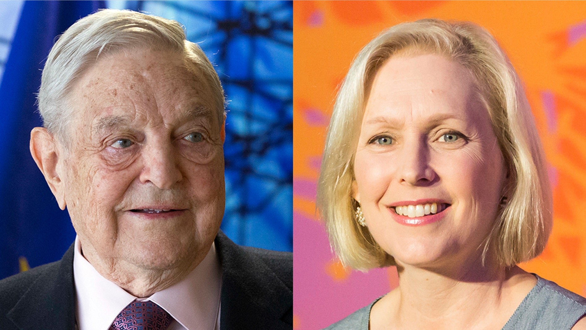 Sen. Kirsten Gillibrand, D-N.Y., responded after George Soros criticized her for leading the barrage of condemnation that forced fellow Democratic Sen. Al Franken to resign last year over groping allegations.