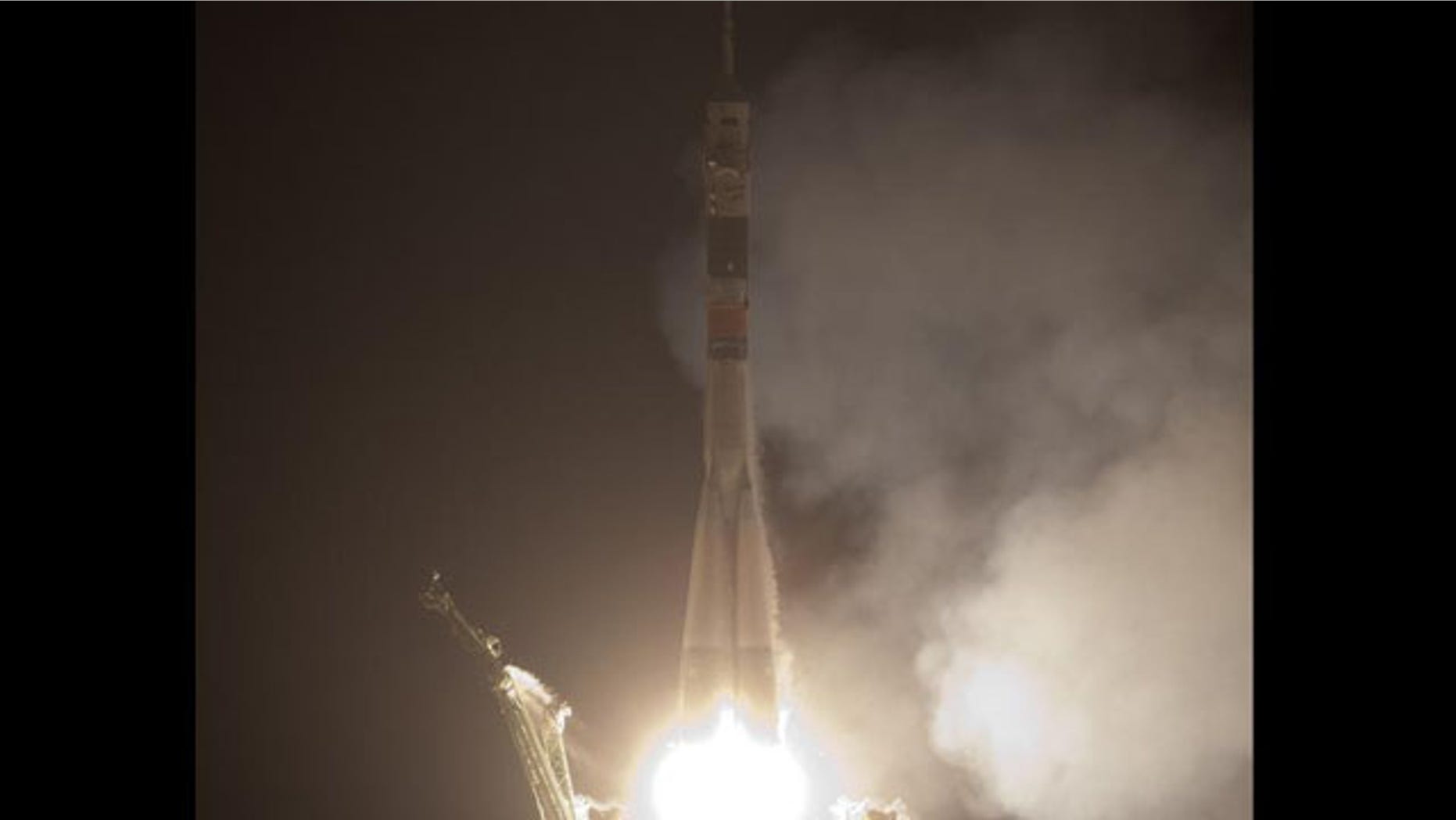 The Soyuz TMA-17 rocket launches from the Baikonur Cosmodrome in Kazakhstan at 4:52 p.m. EST on Sunday, Dec. 20, carrying Expedition 22 NASA Flight Engineer Timothy J. Creamer of the U.S., Soyuz Commander Oleg Kotov of Russia and Flight Engineer Soichi Noguchi of Japan to the International Space Station.