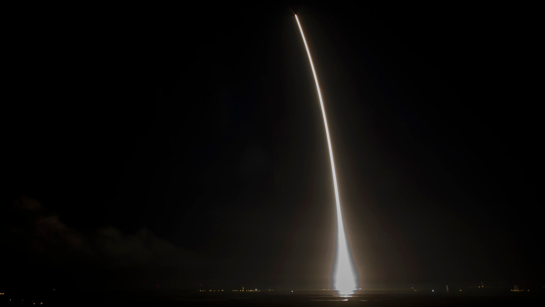 A Falcon 9 rocket is launched on its fourth cargo resupply service mission to the International Space Station, from Cape Canaveral Air Force Station in Florida Sept. 21, 2014.