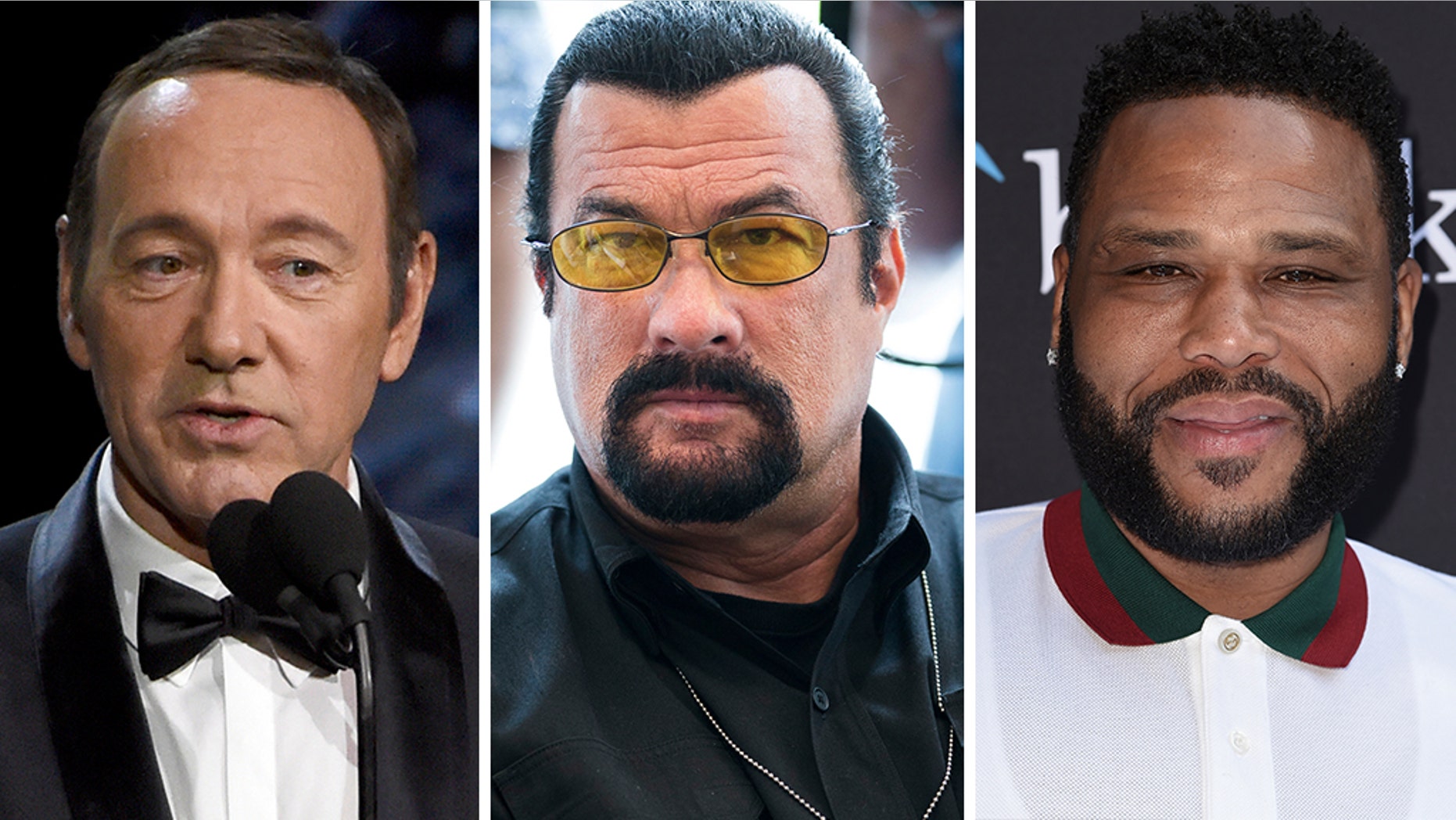 The Los Angeles County District Attorney has reportedly declined to file sexual assault charges against Kevin Spacey, Anthony Anderson and Steven Seagal, according to Variety.