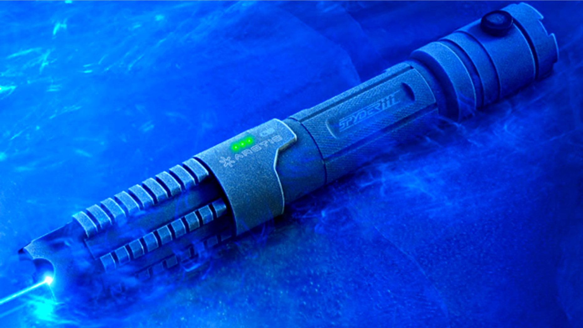 Don't let the Arctic name fool you, this laser possesses the most burning capabilities of any portable laser in existence -- reads the website for this dangerous device.