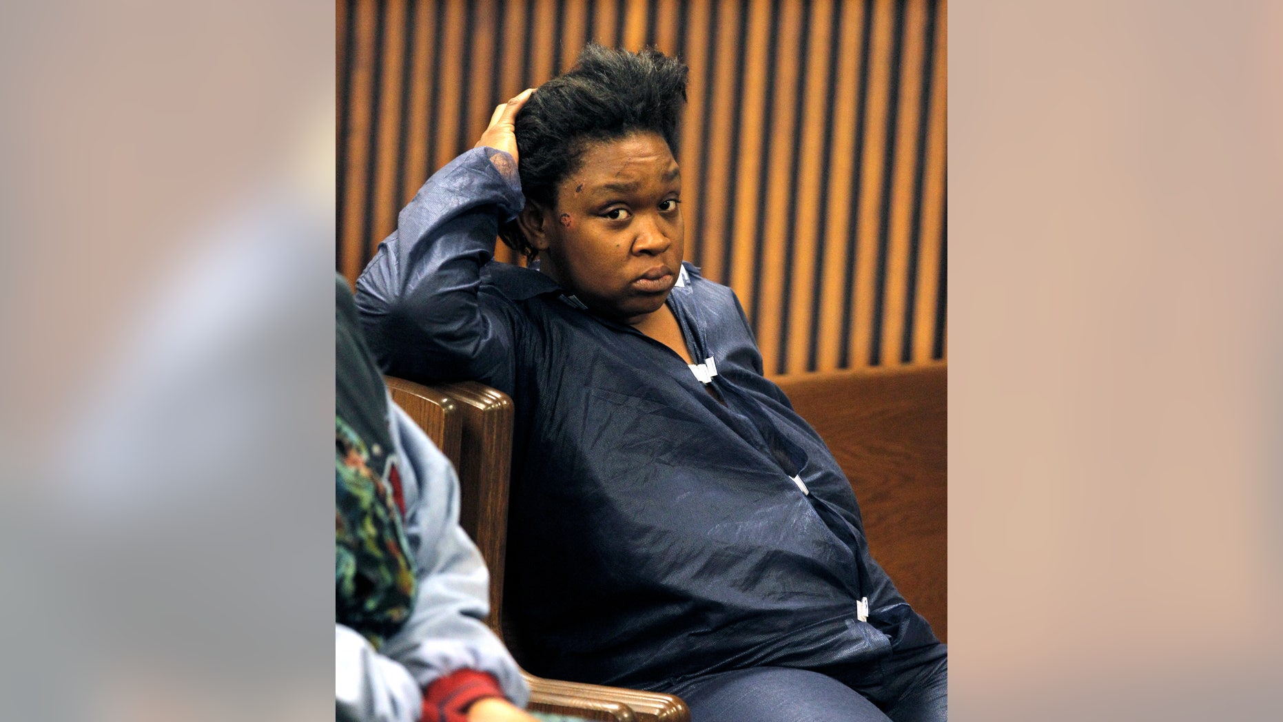 May 21: Kimberly Black appears in Cleveland Municipal Court in Cleveland. Police say Black stabbed her best friend, Sharice Swain, who then tried to drive away and fatally struck and killed Black's 2-year-old daughter.