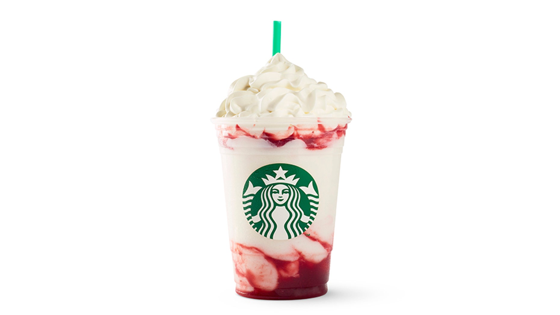 Starbucks' Serious Strawberry Frappuccino.