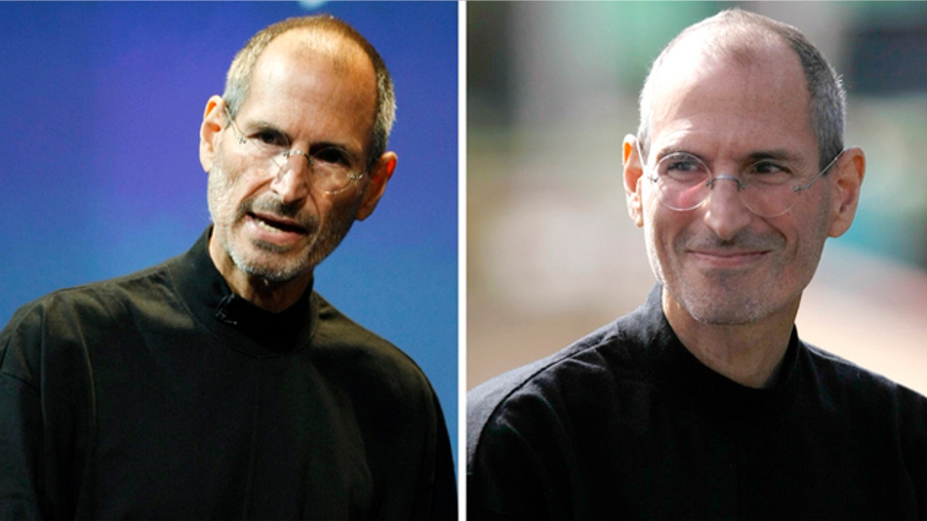 Apple CEO Steve Jobs, seen in July 2010 (left) and Oct. 2010. Apple announced Monday Jan. 17, 2011, that Jobs is taking a medical leave of absence for the second time in two years.