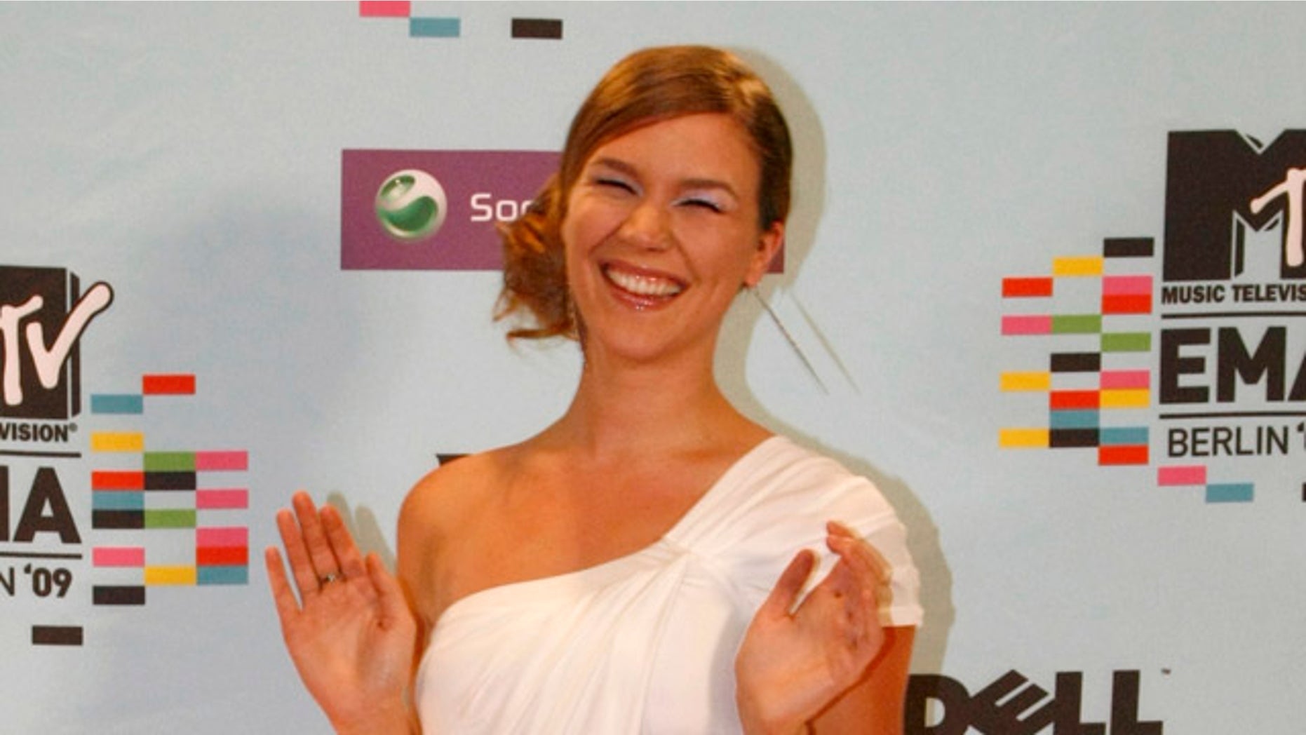 Nov. 5, 2009: British singer Joss Stone poses backstage at the MTV Europe Awards ceremony in Berlin.