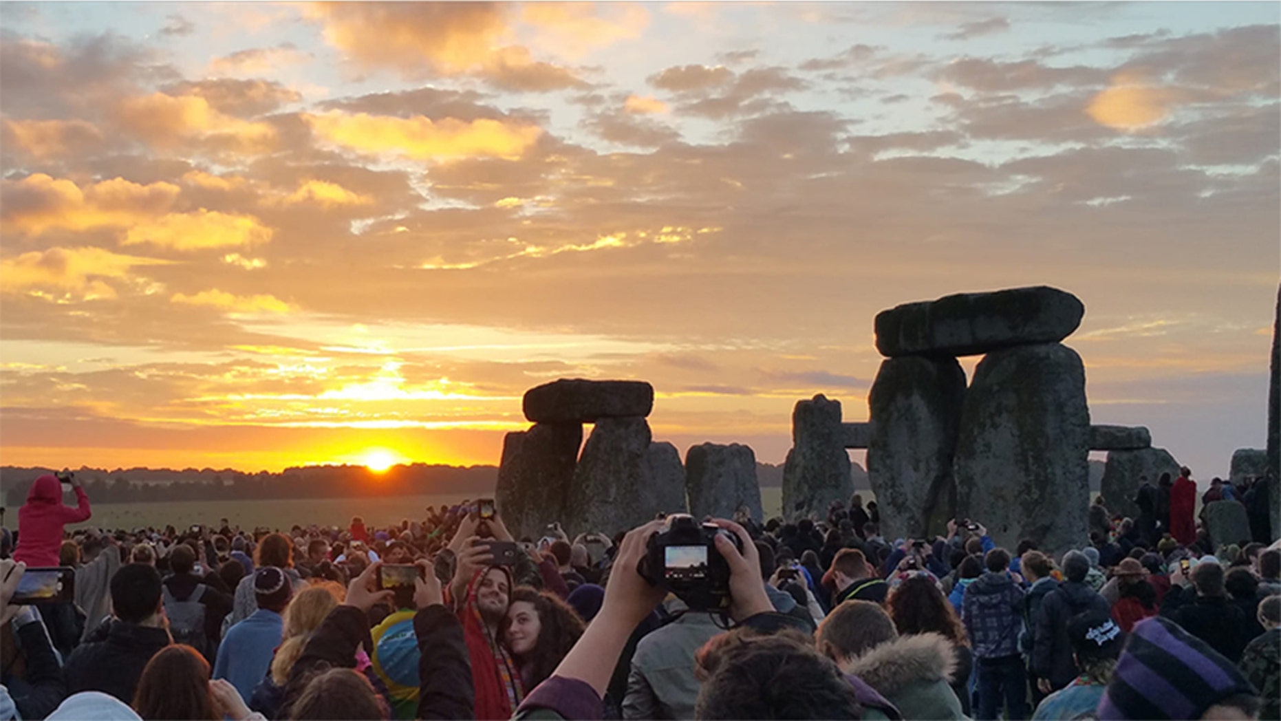 The summer solstice occurs at the Stonehenge in the United Kingdom in 2016.