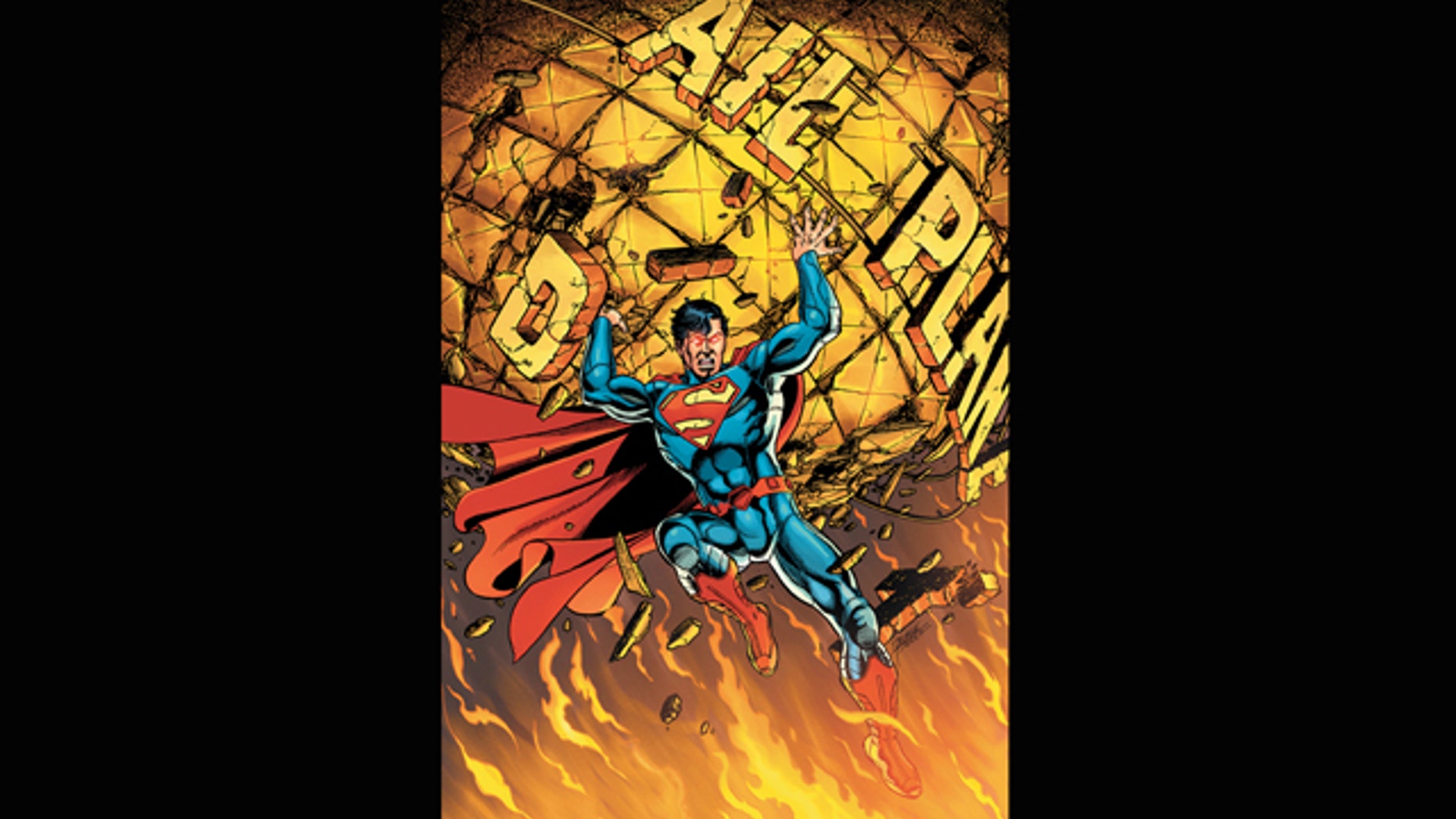 FILE - In this comic book image released by DC Comics, the cover of "Superman" No. 1, is shown from last years "New 52" relaunch.