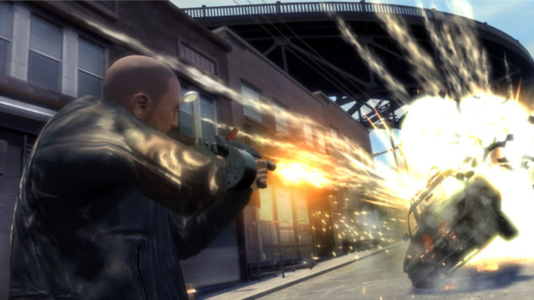 In this image released by Rockstar Games, a scene from "Grand Theft Auto IV: The Lost and Damned," is shown.
