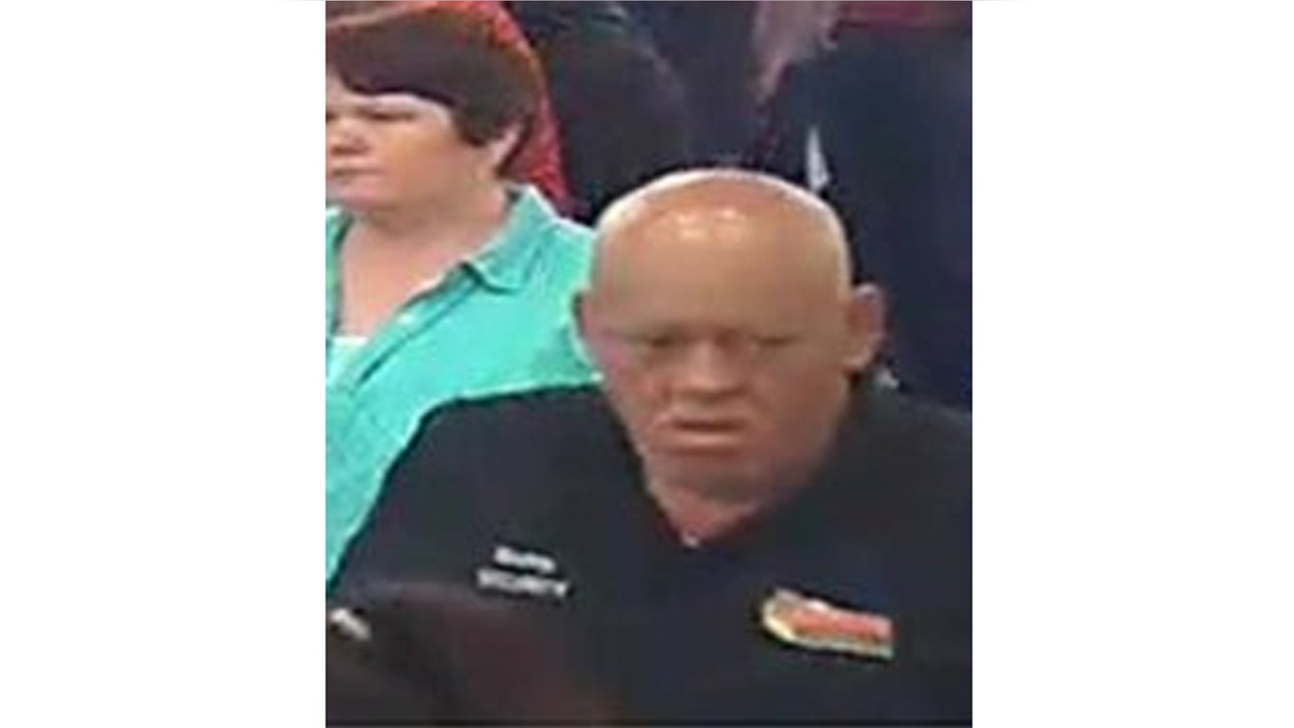 New York Police say Bobby Glen Jackson is seen here at the National September 11 Memorial and Museum.