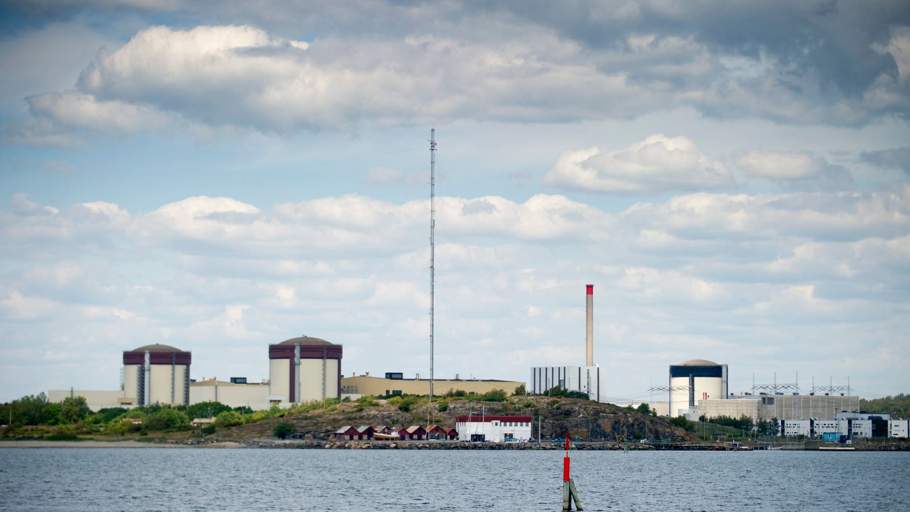 June 21, 2012: Sweden's Ringhals atomic power station near Varberg Sweden.