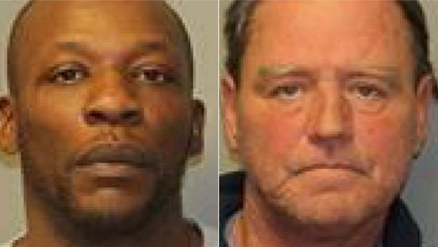 Police say Malcom Sidbury, left, was charged with driving while ability impaired by drugs after he called police on Thomas Robbins, who allegedly had a blood-alcohol level of .25 percent.