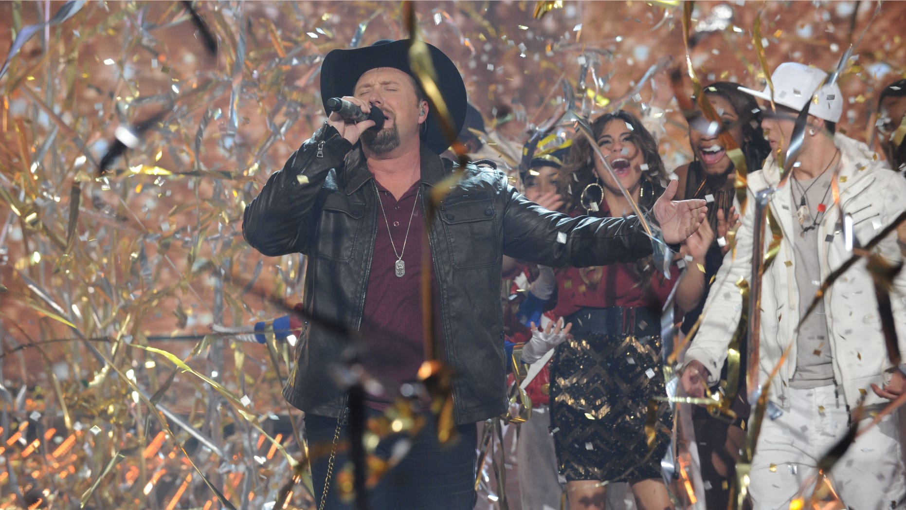 Dec. 20, 2012: Season two winner Tate Stevens performs during "The X Factor" Finale Thursday night on FOX.