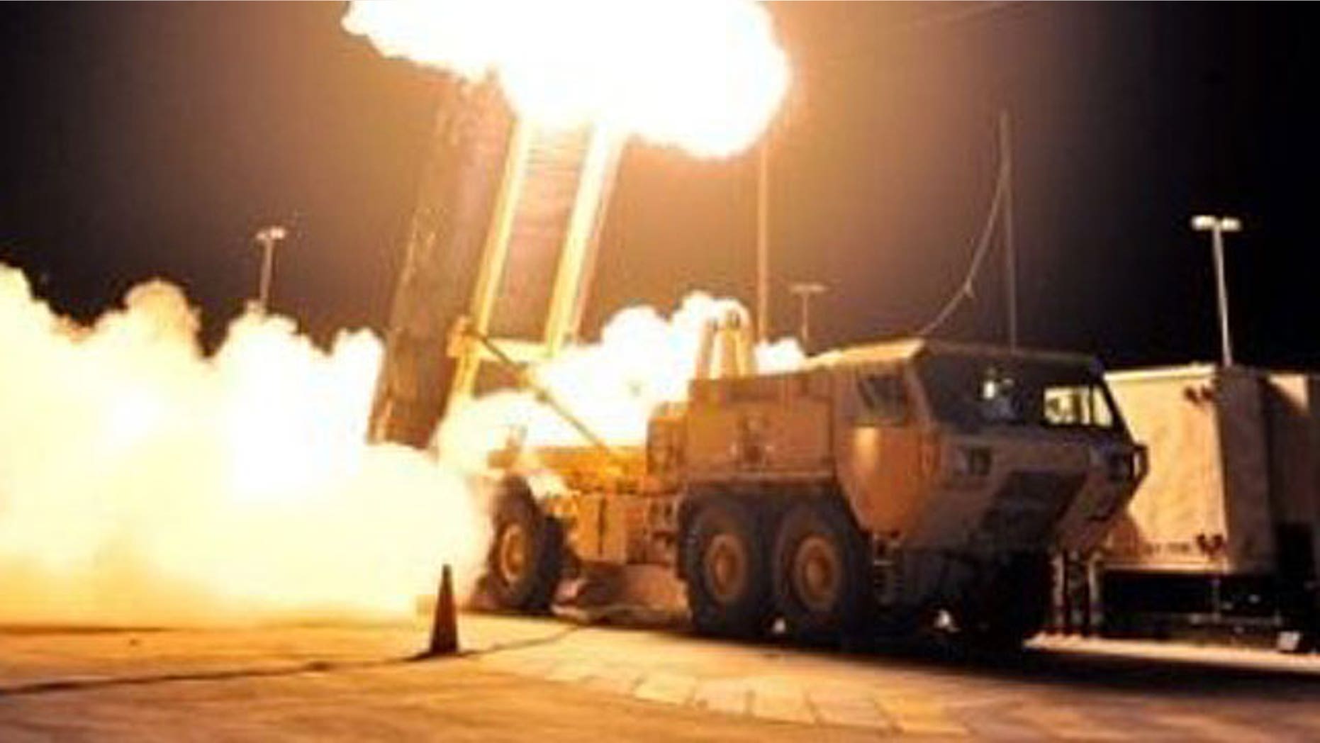 October 5, 2011: In this photo provided by the U.S. Missile Defense Agency, a Terminal High Altitude Area Defense (THAAD) interceptor missile is launched during the system's first operational test at the Pacific Missile Range Facility in Kauai, Hawaii.