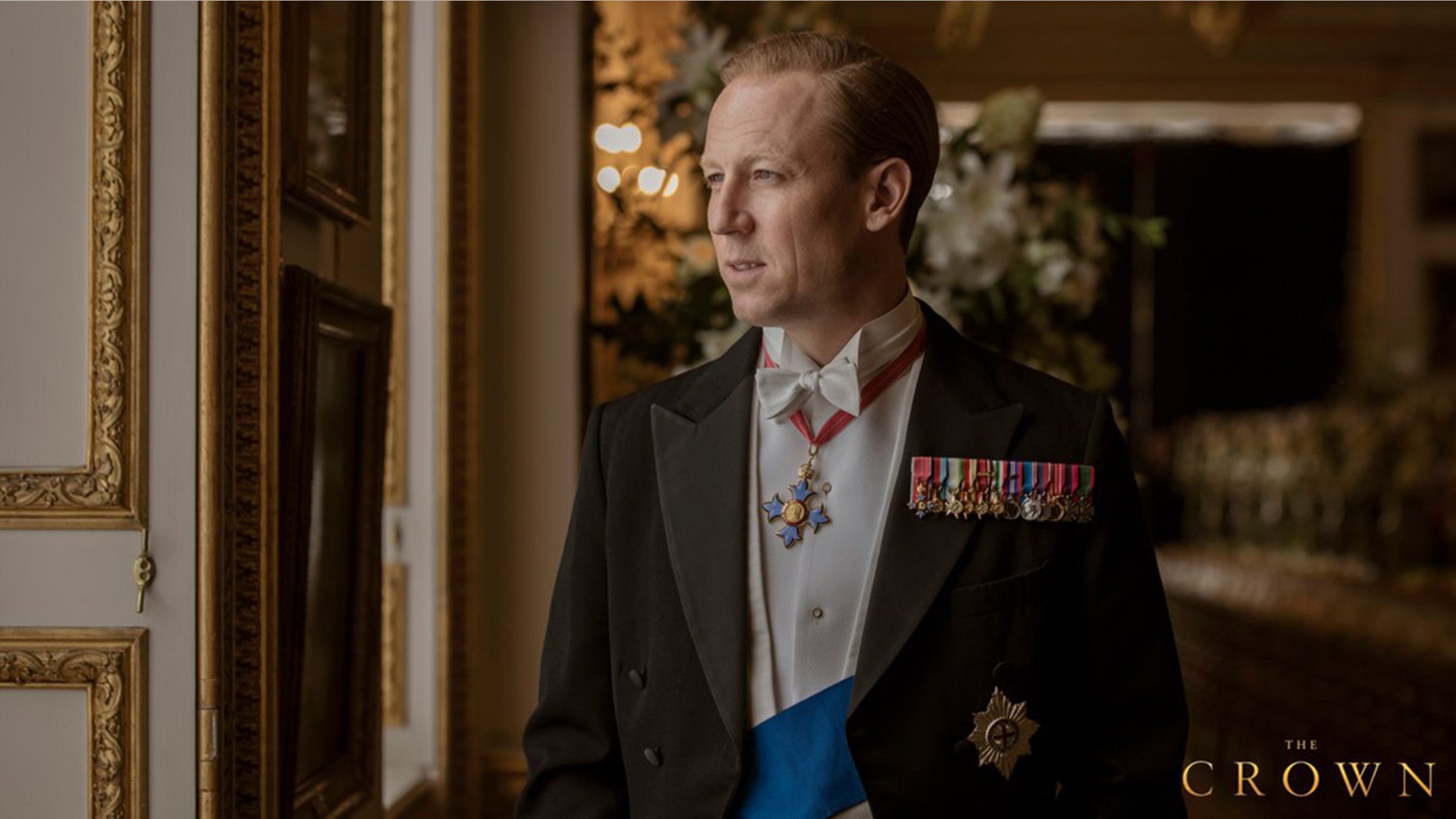 Tobias Menzies as Prince Philip in the Netflix series "The Crown."