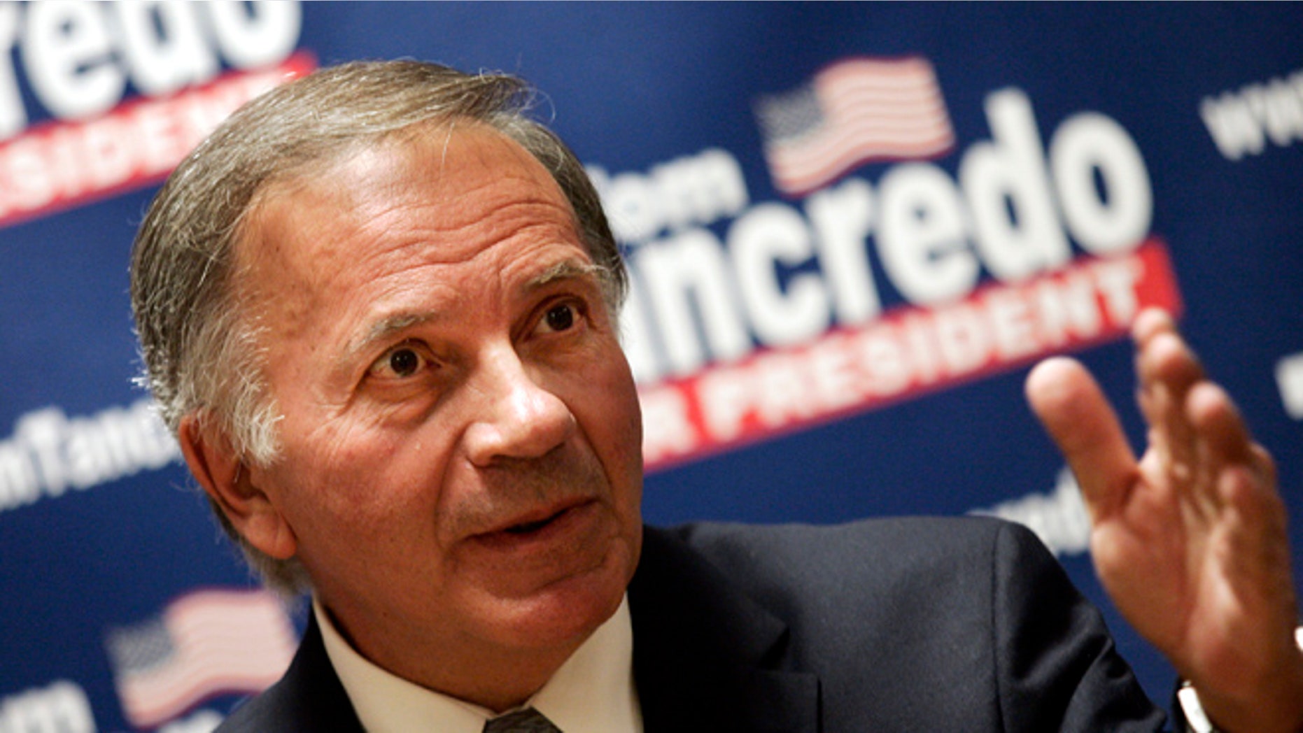 FILE: Undated: Colorado GOP gubernatorial candidate Tom Tancredo in Des Moines, Iowa.