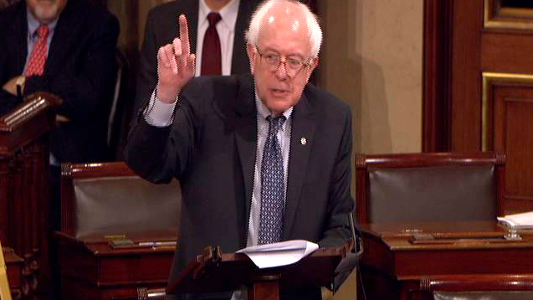 Dec. 10: This video shows Sen. Bernard Sanders, I-Vt., speaking on the floor of the Senate on Capitol Hill.