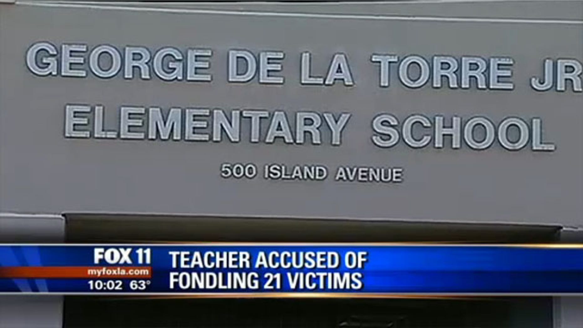 The school where Robert Pimentel allegedly carried out his abuse against children.