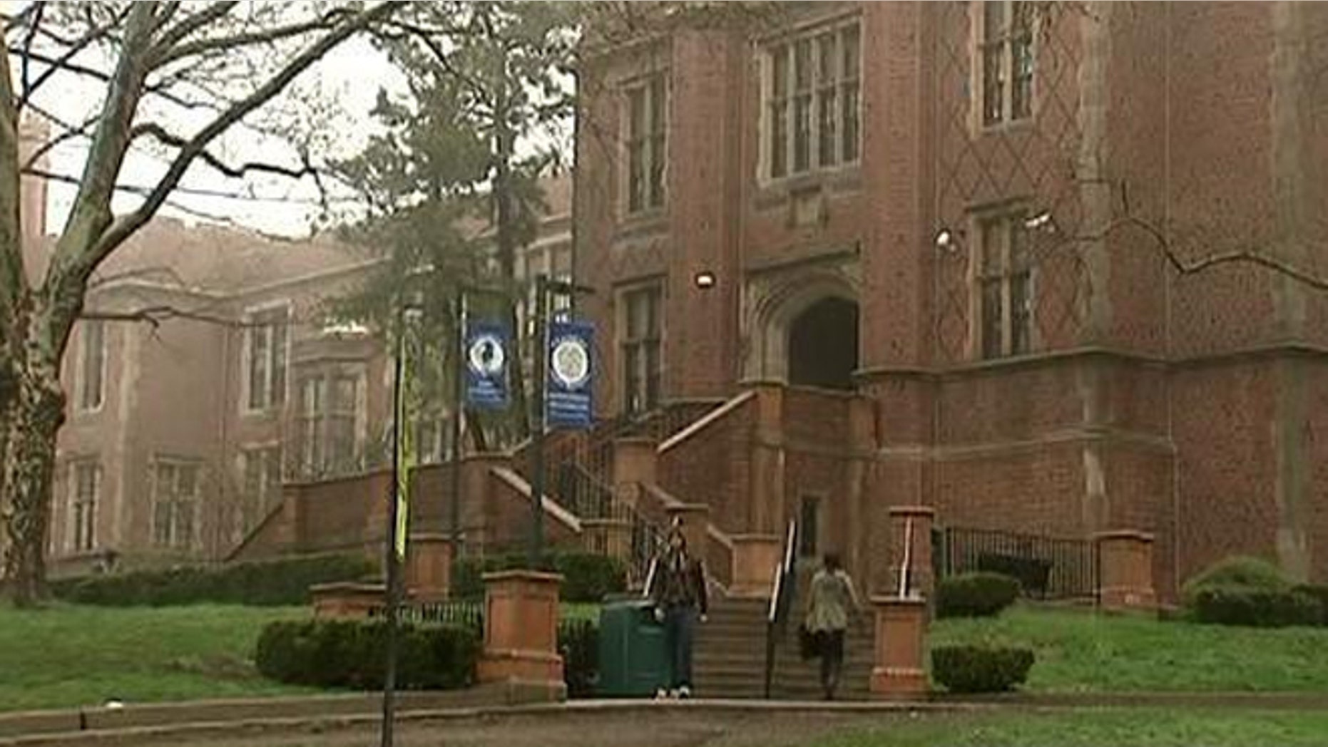 Police responded to a burglary alarm at Teaneck High School in New Jersey and say they found a hallway littered with urine and jelly.