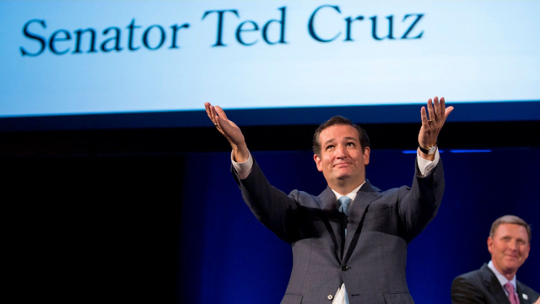 Aug. 10, 2013: Sen. Ted Cruz speaks during the family leadership summit in Ames, Iowa.