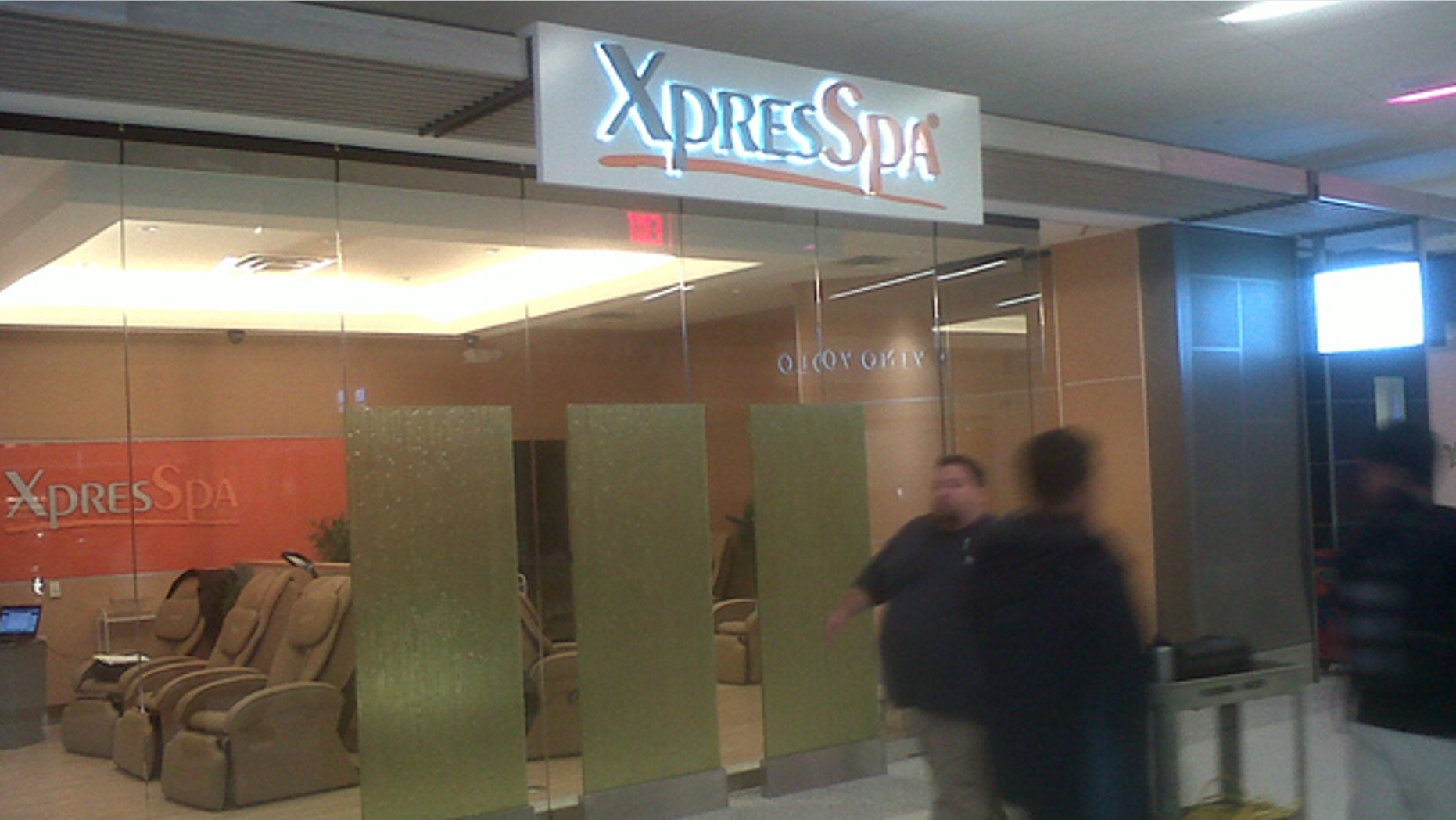 April 6: Terminal 2 even includes an 'XpresSpa' for quick massages and facials.