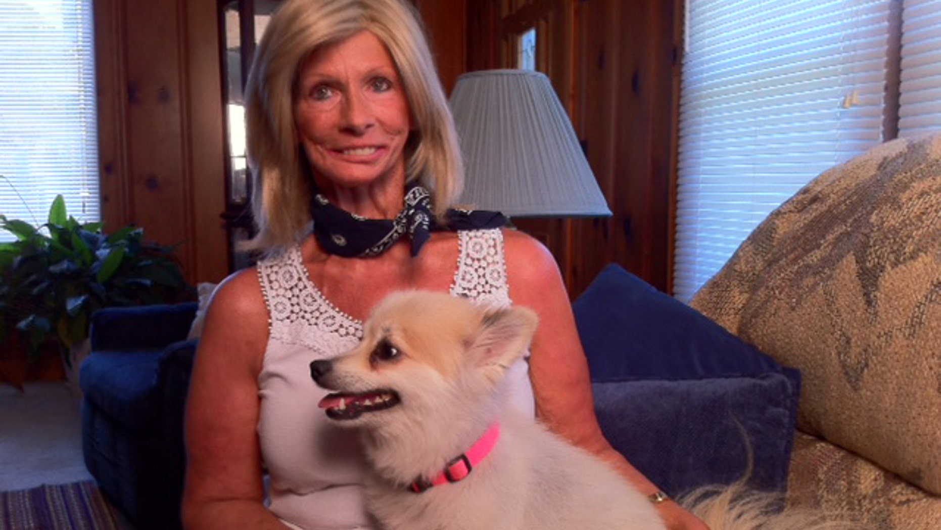 Terrie Hall, shown here in 2012, was a tireless anti-smoking advocate after being diagnosed with throat cancer. (Serrie)