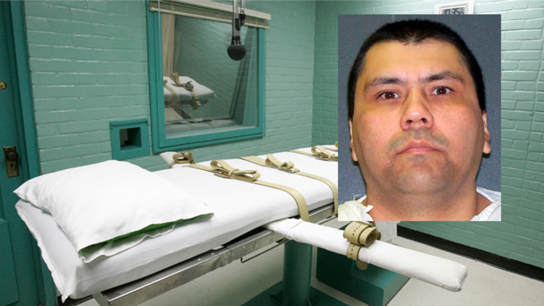 FILE - This May 27, 2008 file photo shows the gurney in Huntsville, Texas, where Texas' condemned are strapped down to receive a lethal dose of drugs. Texas prison officials say theyve secured a new supply of pentobarbital that will allow the nations most active death penalty state to continue executions. Texas Department of Criminal Justice spokesman Jason Clark also said the prison agency is not identifying the source of the new drug inventory because of threats made against previous suppliers when they were identified as a provider of lethal injection drugs. (AP Photo/Pat Sullivan, File)