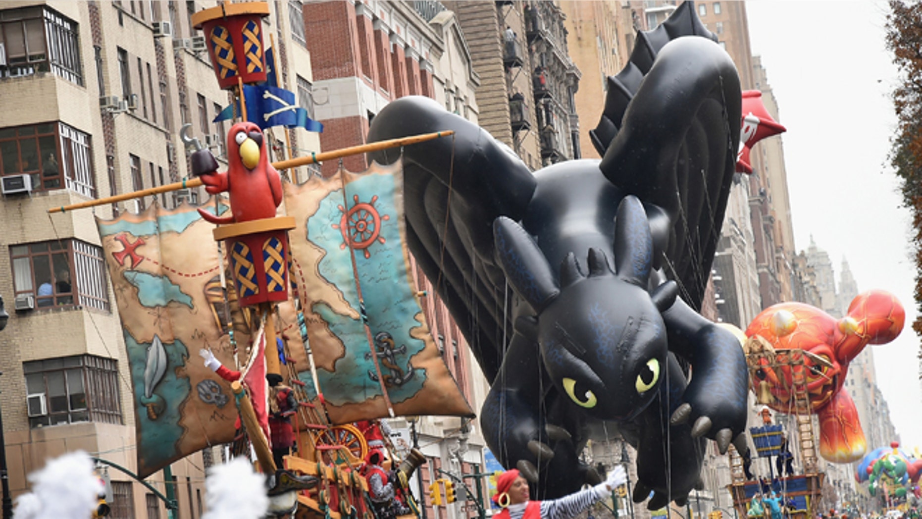 'Toothless' of How To Train Your Dragon balloon during last year's Thanksgiving Day Parade.