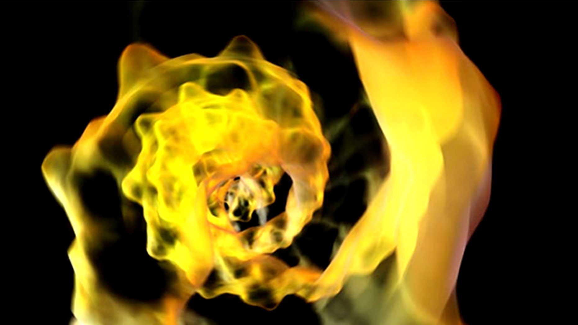 X-ray crystallographic data from real DNA molecules helped scientists paint this unique portrait of the famous double helix., without the standard chemical bonds that form the ladder structure.
