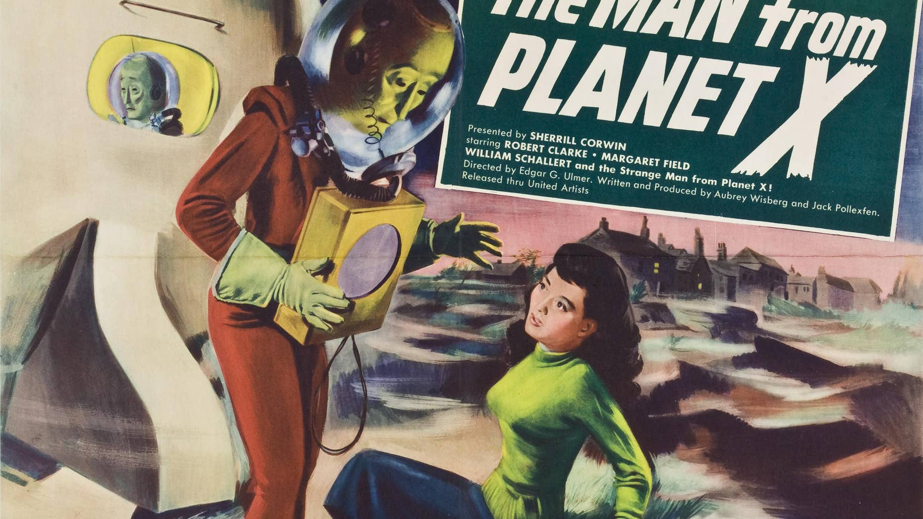 An ostensibly friendly alien acts as an advance scout to lead his civilization from its dying planet to Earth in the 1951 sci-fi film "The Man From Planet X."