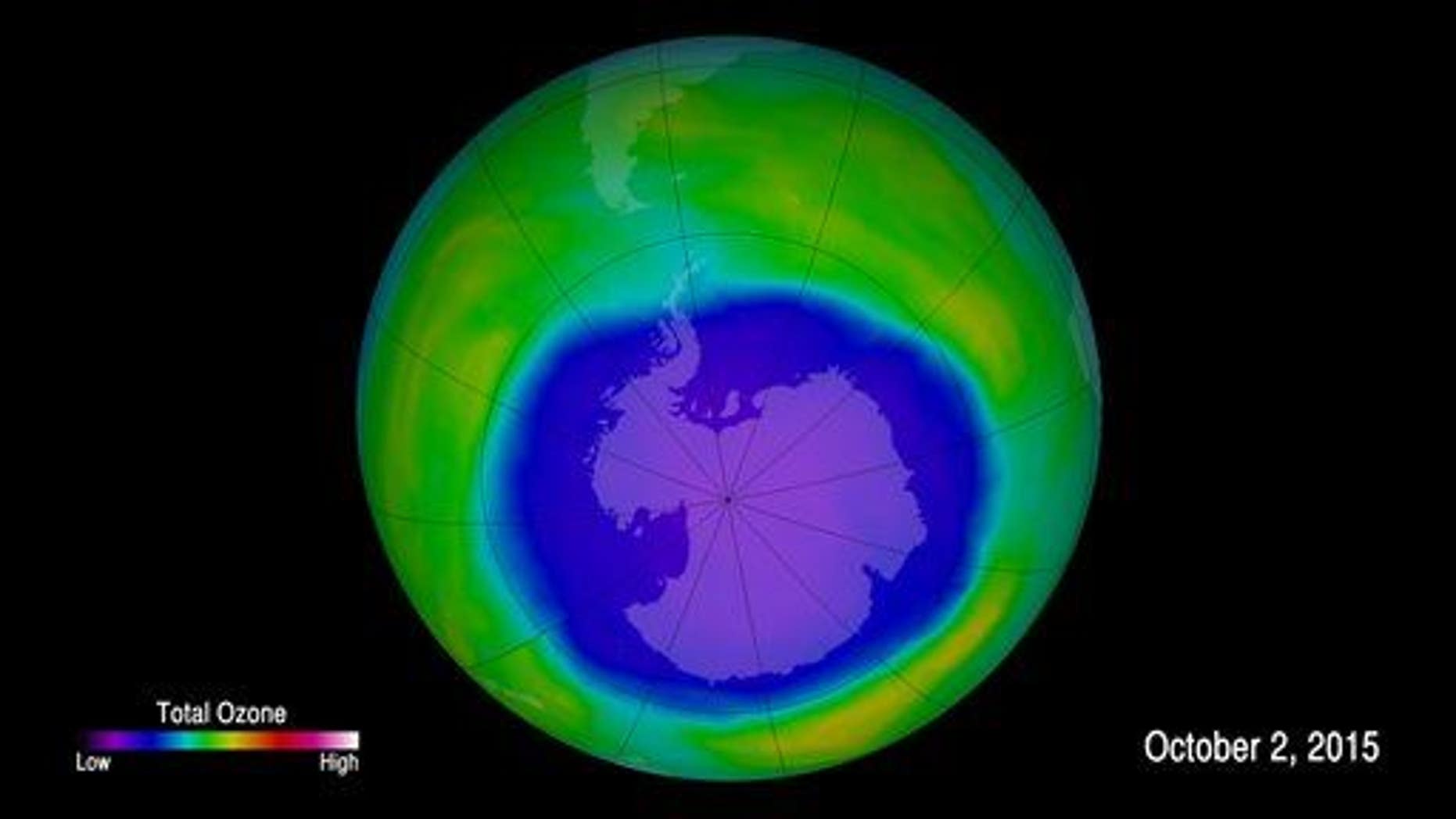 The Earths Ozone Hole Is Nearing Record Size Fox News 8187