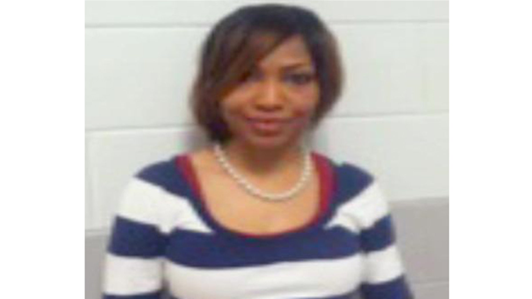 Three Memphis middle school students were disciplined for posting teacher Tiffany Jackson's mugshot, pictured above, to Instagram.