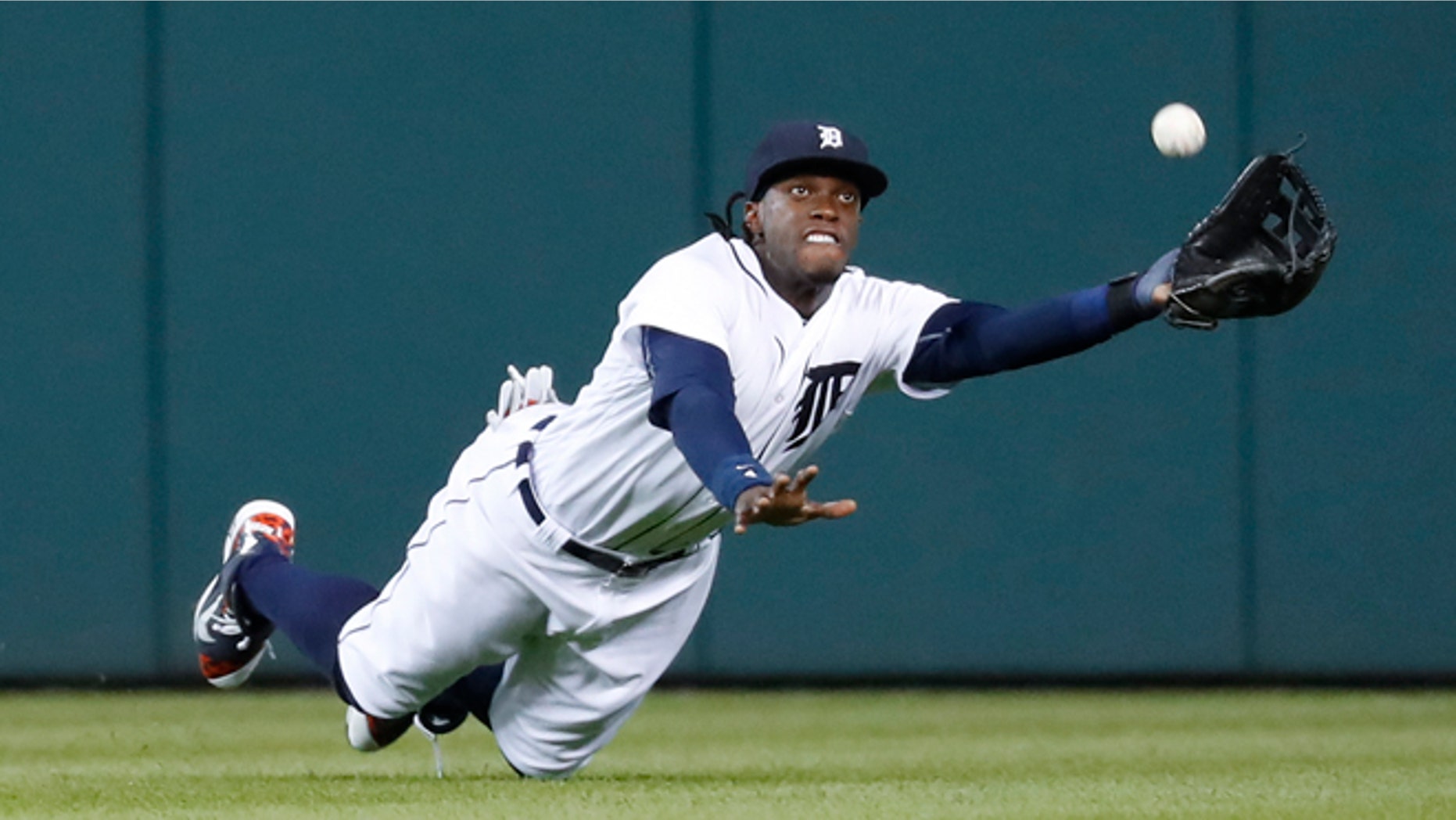 Detroit Tigers center fielder Cameron Maybin on Sept. 13, 2016.