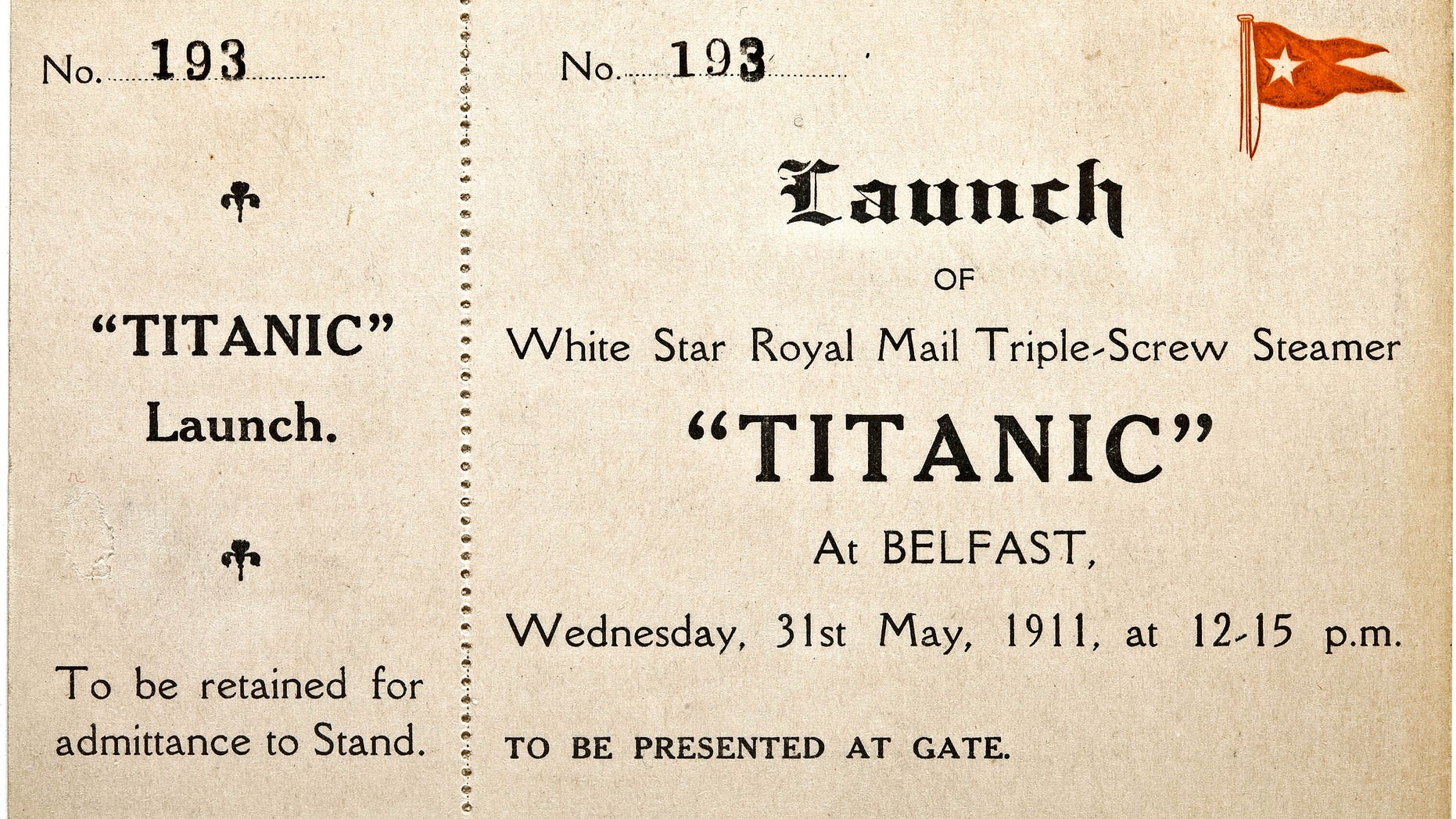 Ticket to Titanic maiden voyage sold at US auction Fox News