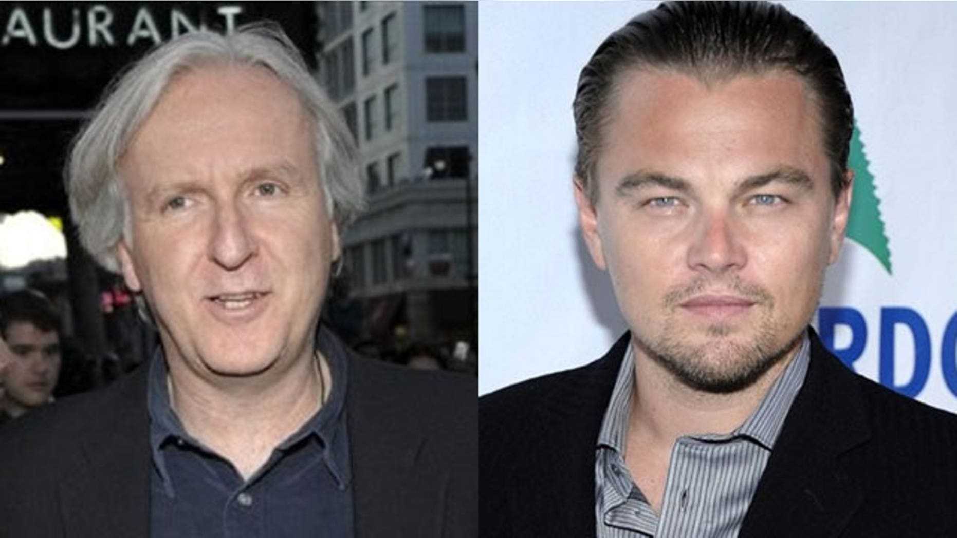 It seems things between "Titanic" director James Cameron (l) and star Leonardo DiCaprio weren't smooth sails after all.
