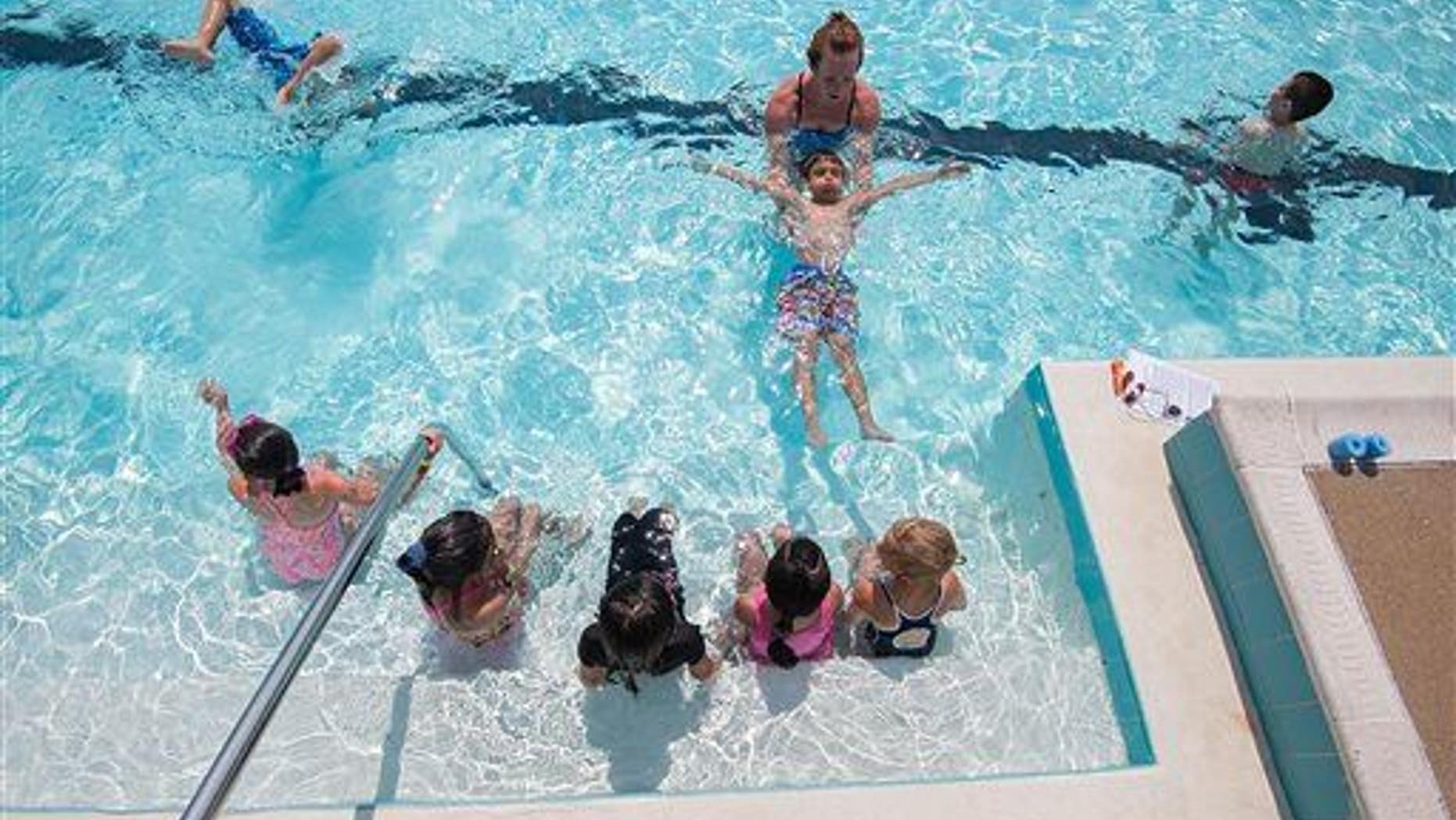 Secondary drowning can happen up to 24 hours after exiting pool.