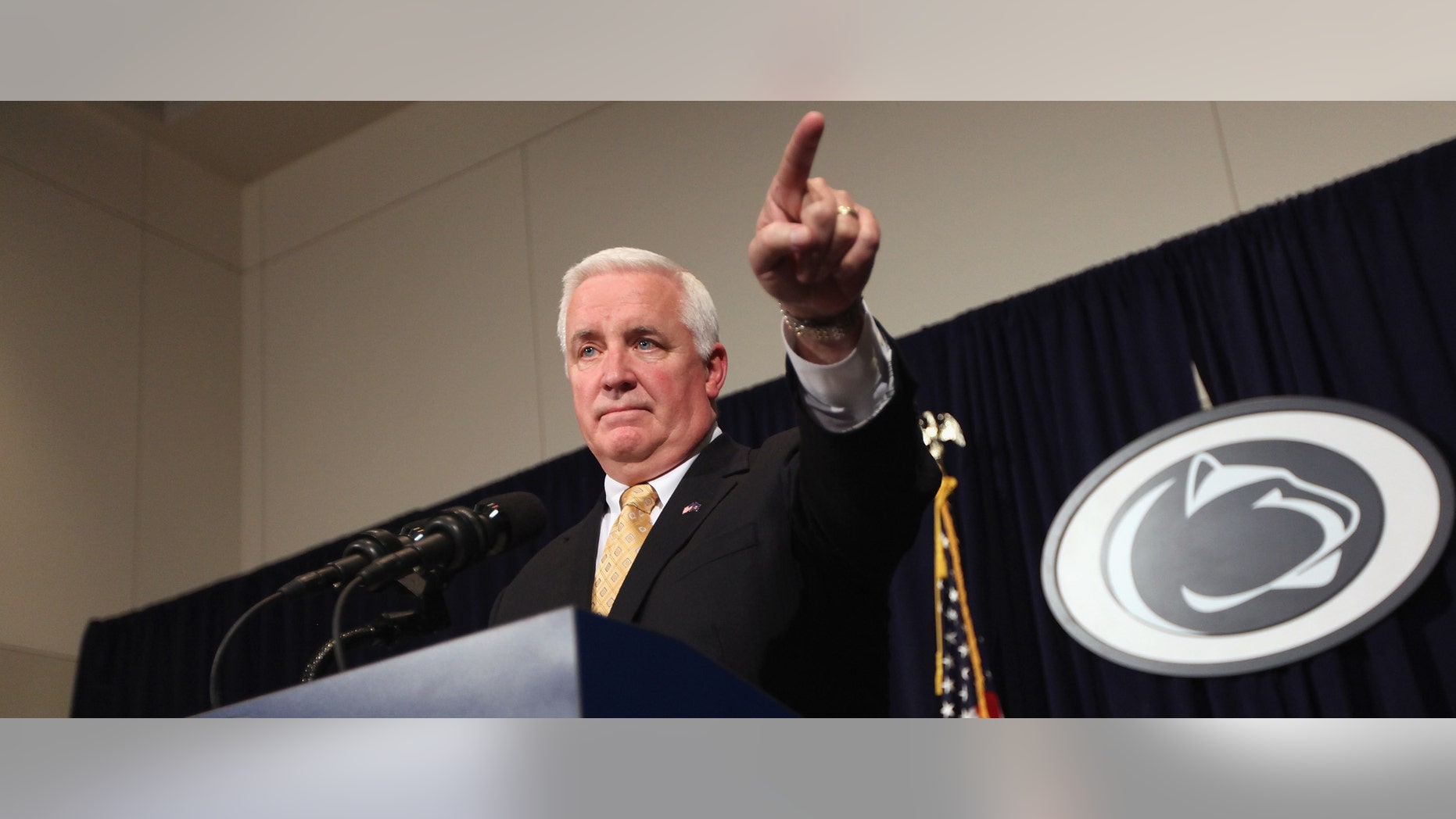 Pennsylvania Governor Tom Corbett.
