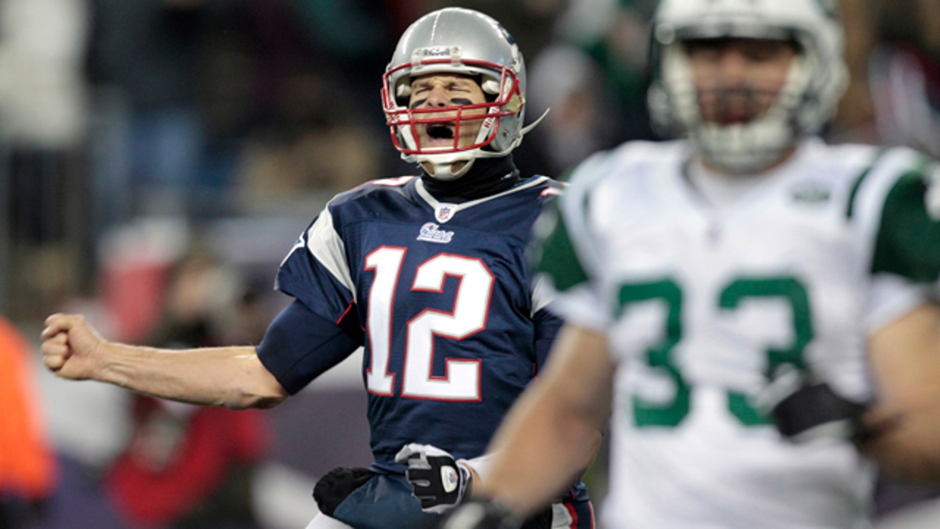 New York Jets QB Tom Brady’s touchdown in the fourth quarter of Super